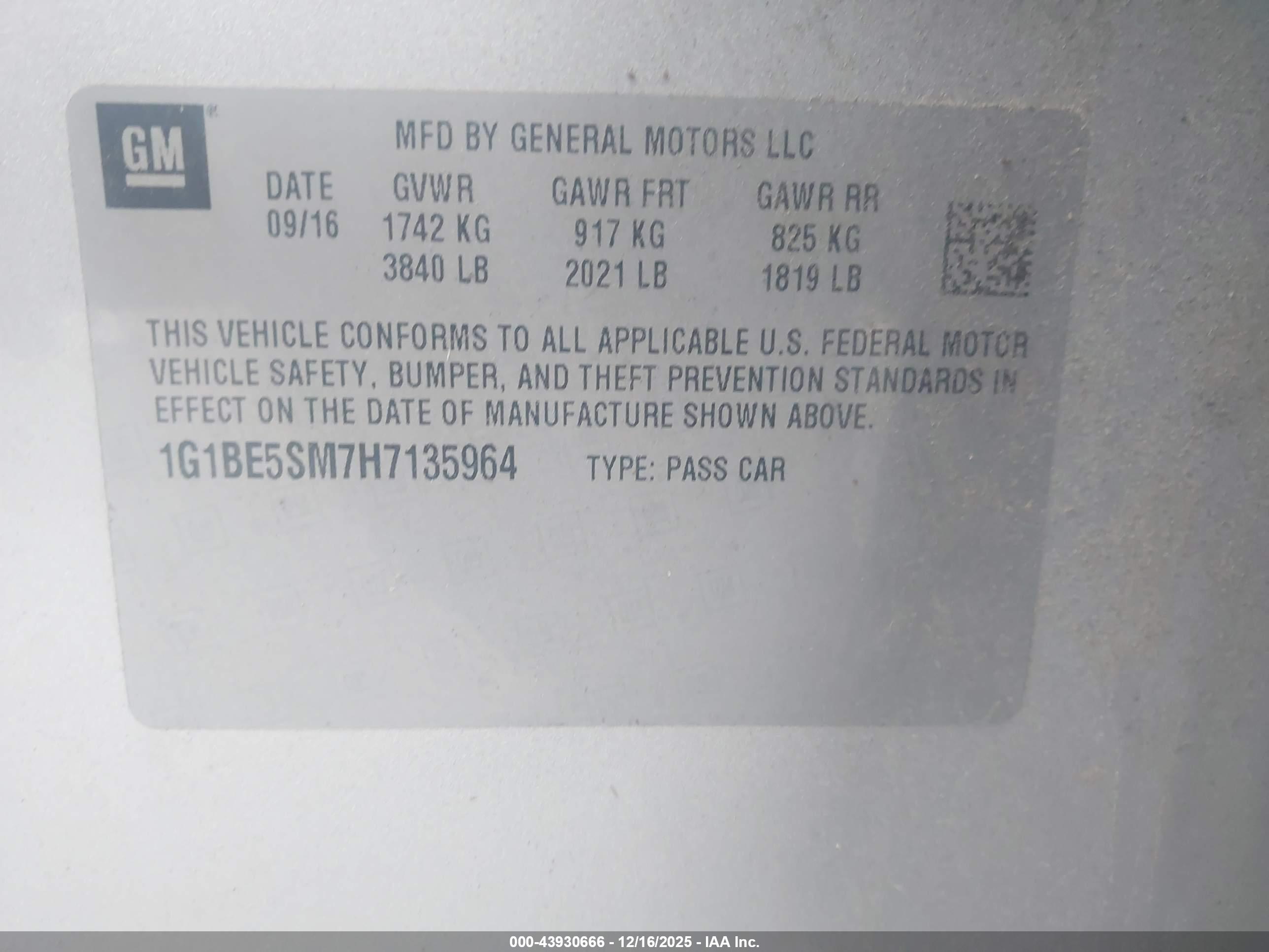 CHEVROLET CRUZE image 9