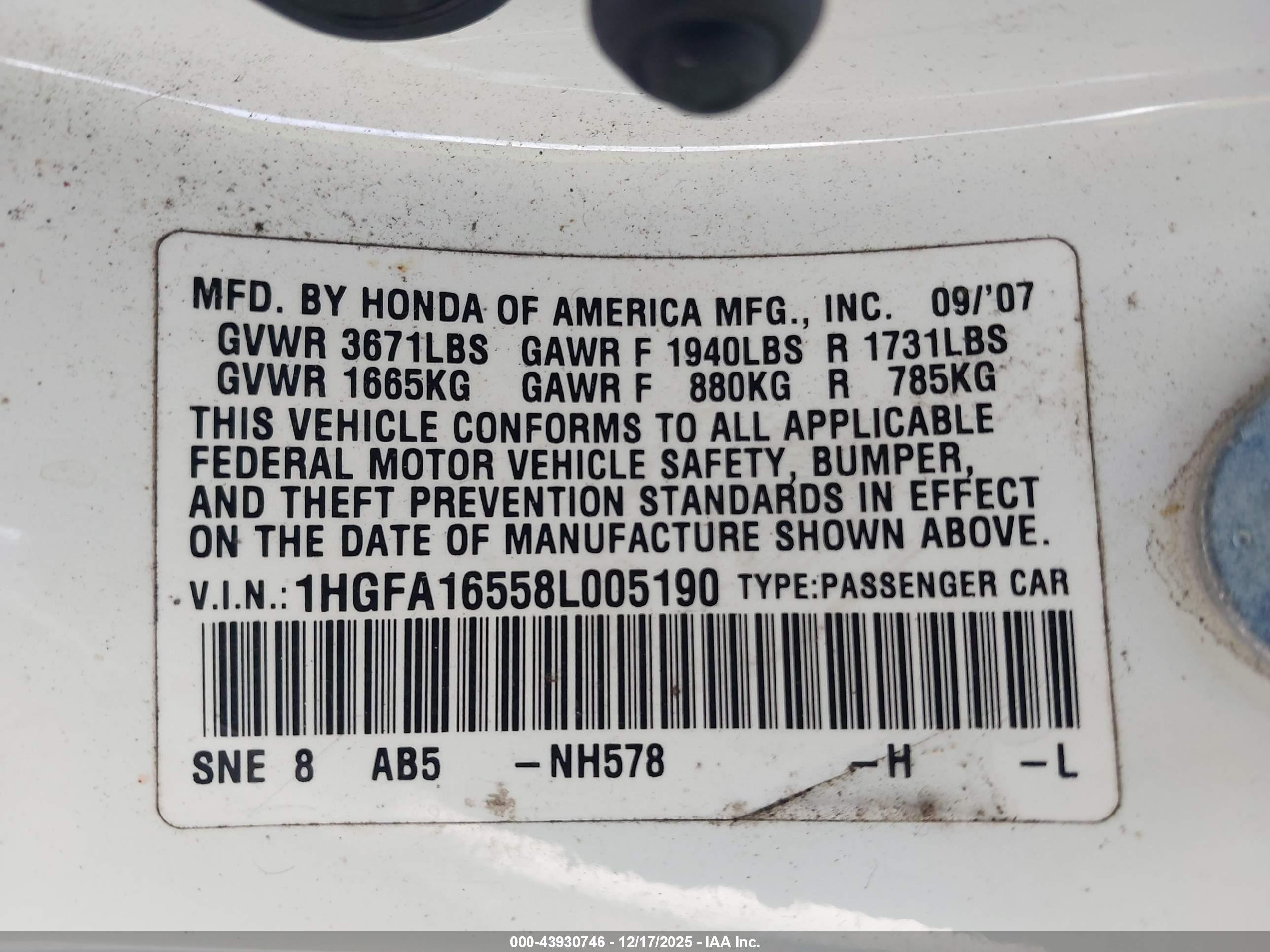 HONDA CIVIC image 9