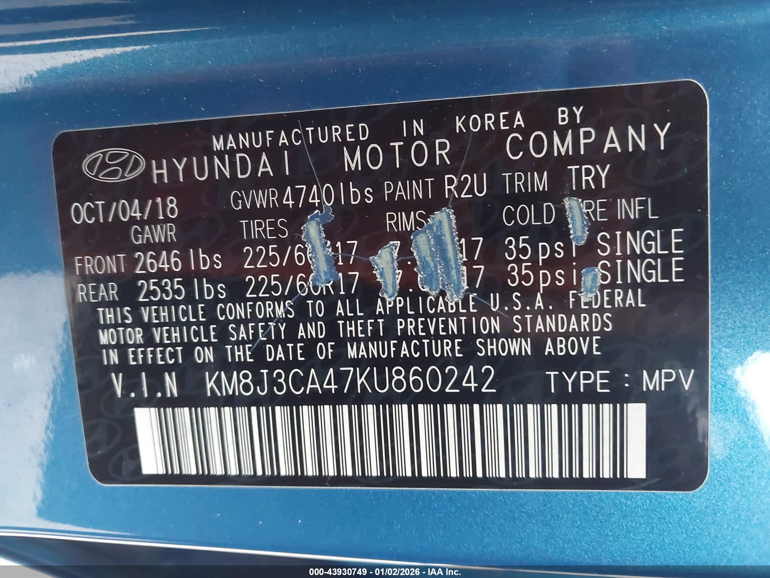 HYUNDAI TUCSON image 9