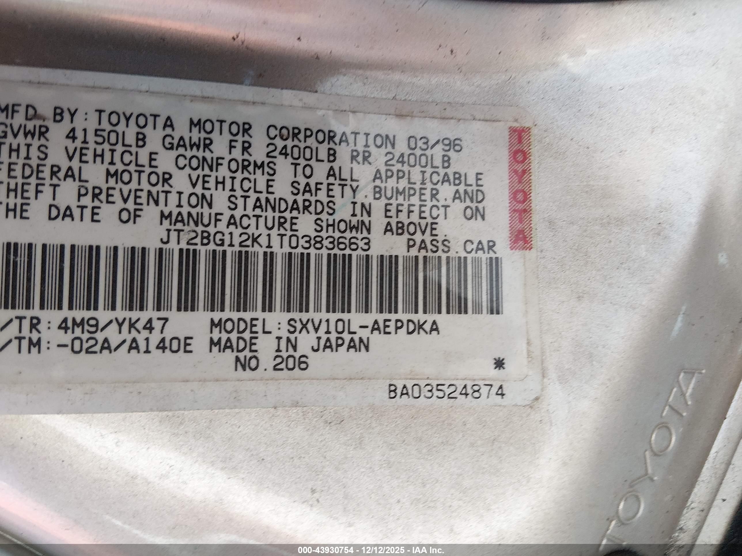 TOYOTA CAMRY image 9