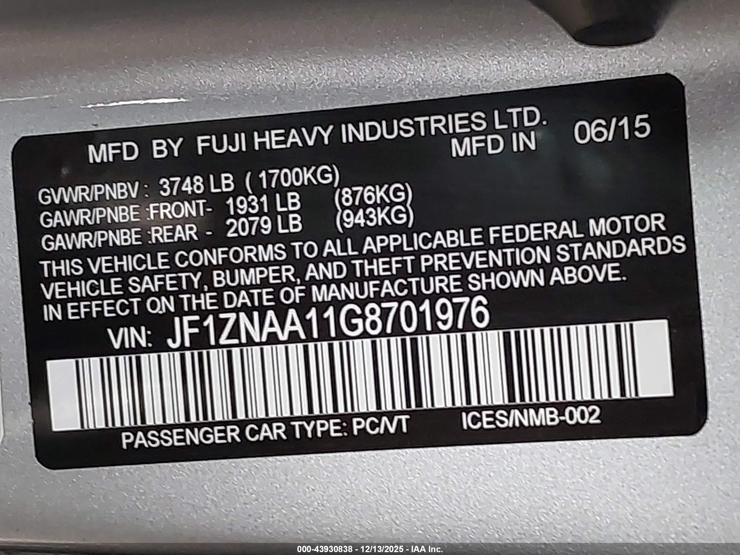 SCION FR-S image 9