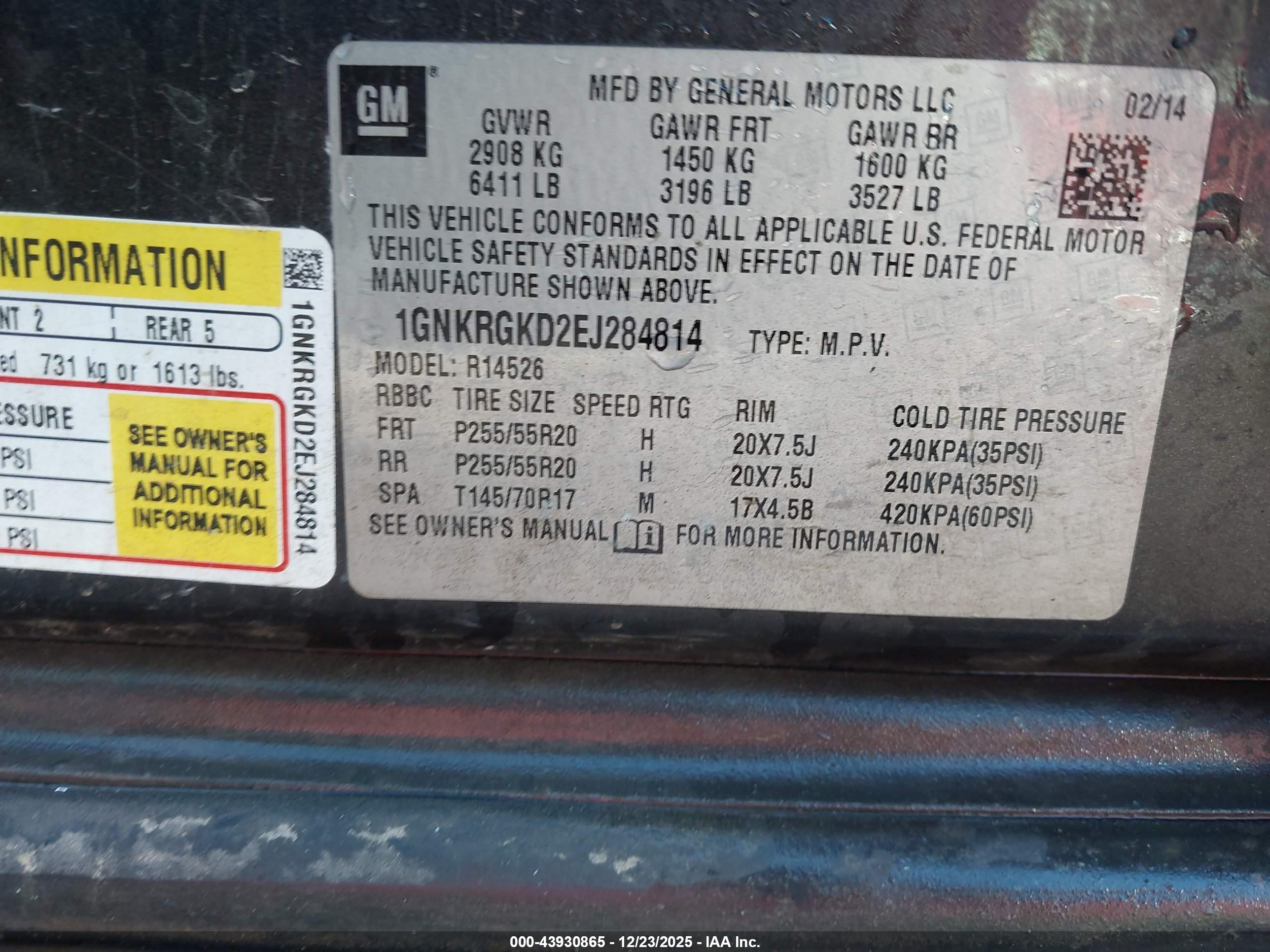 CHEVROLET TRAVERSE image 9