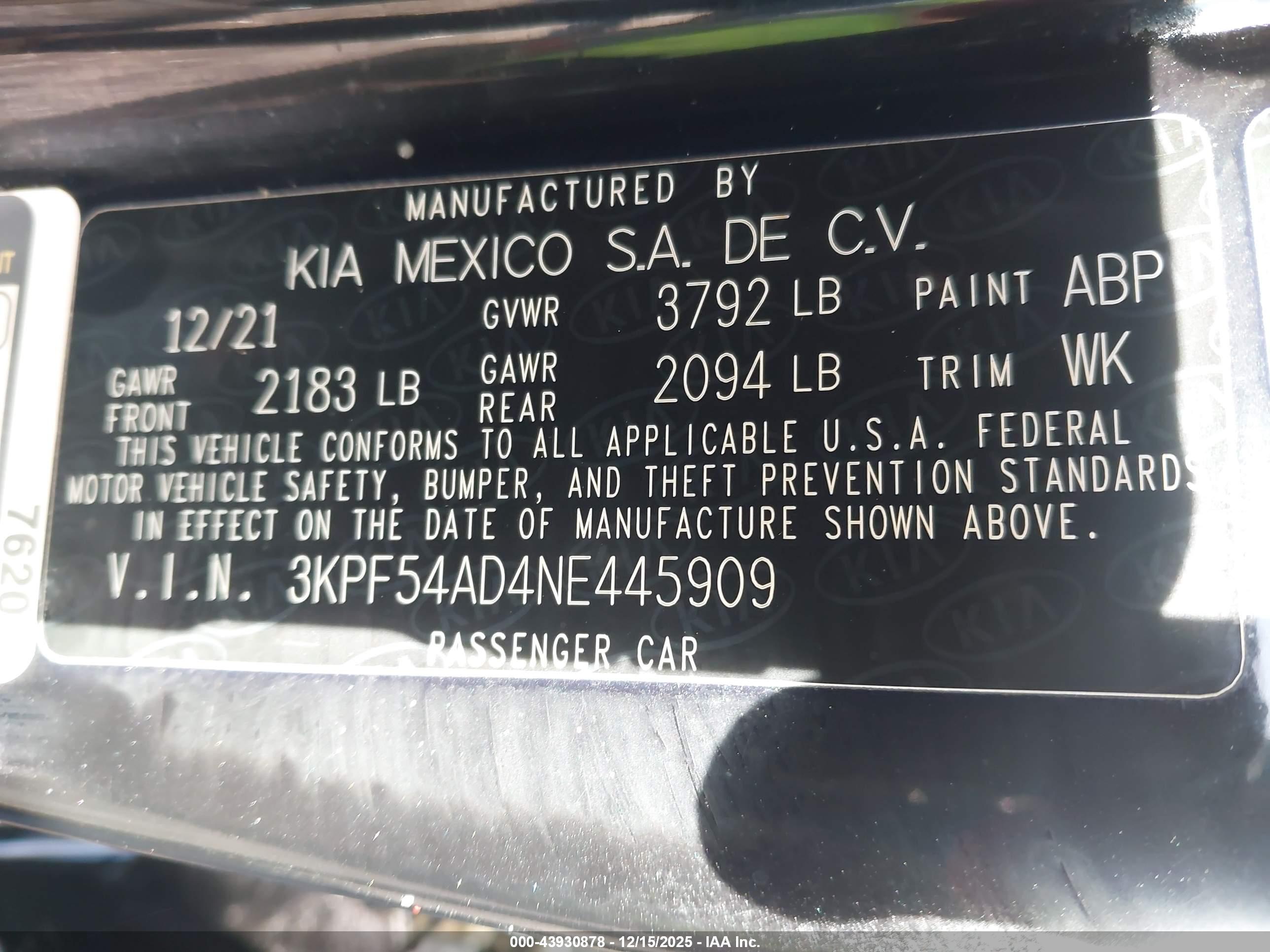 KIA FORTE image 9