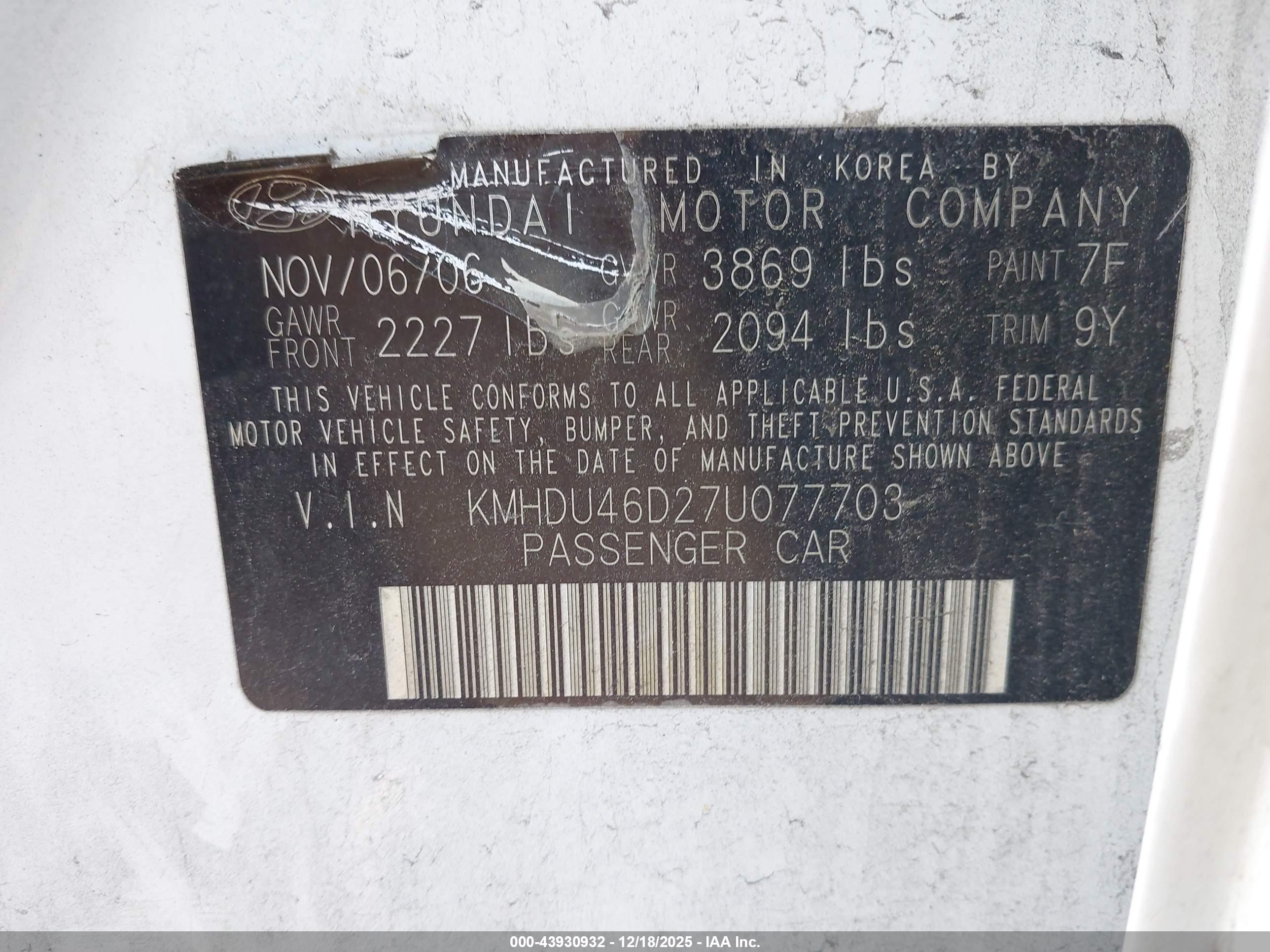 HYUNDAI ELANTRA image 9