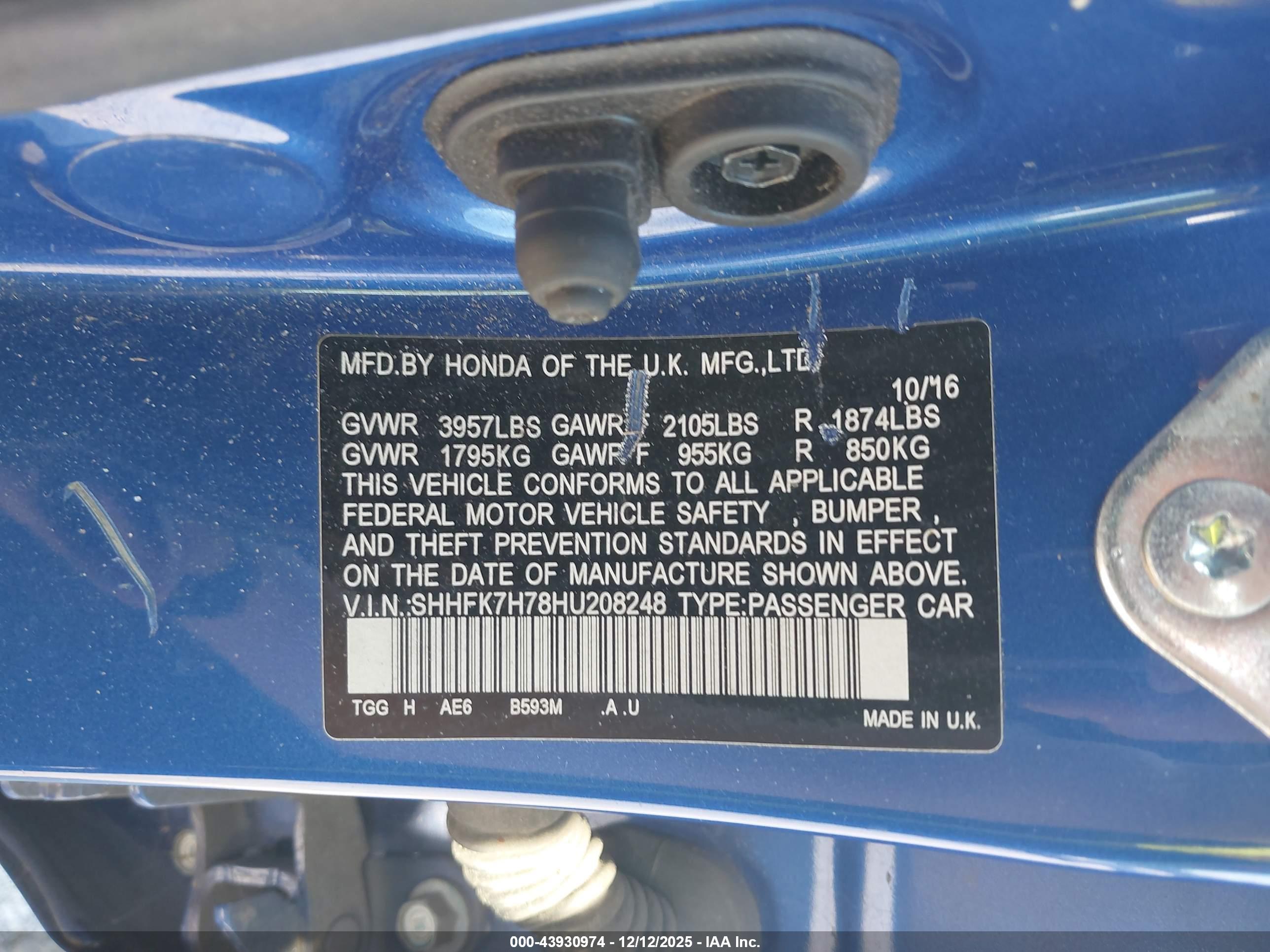 HONDA CIVIC image 9