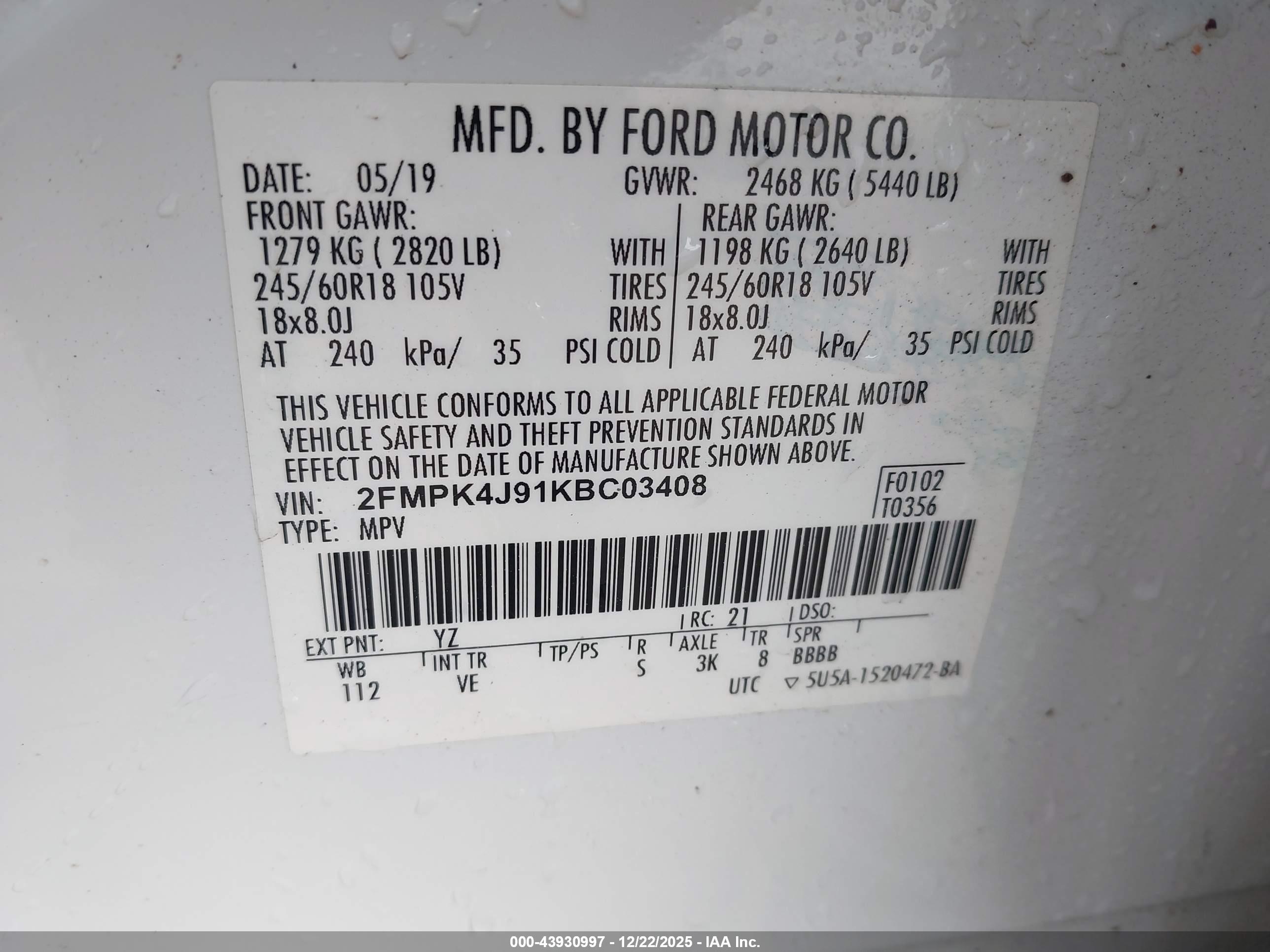 FORD EDGE image 9