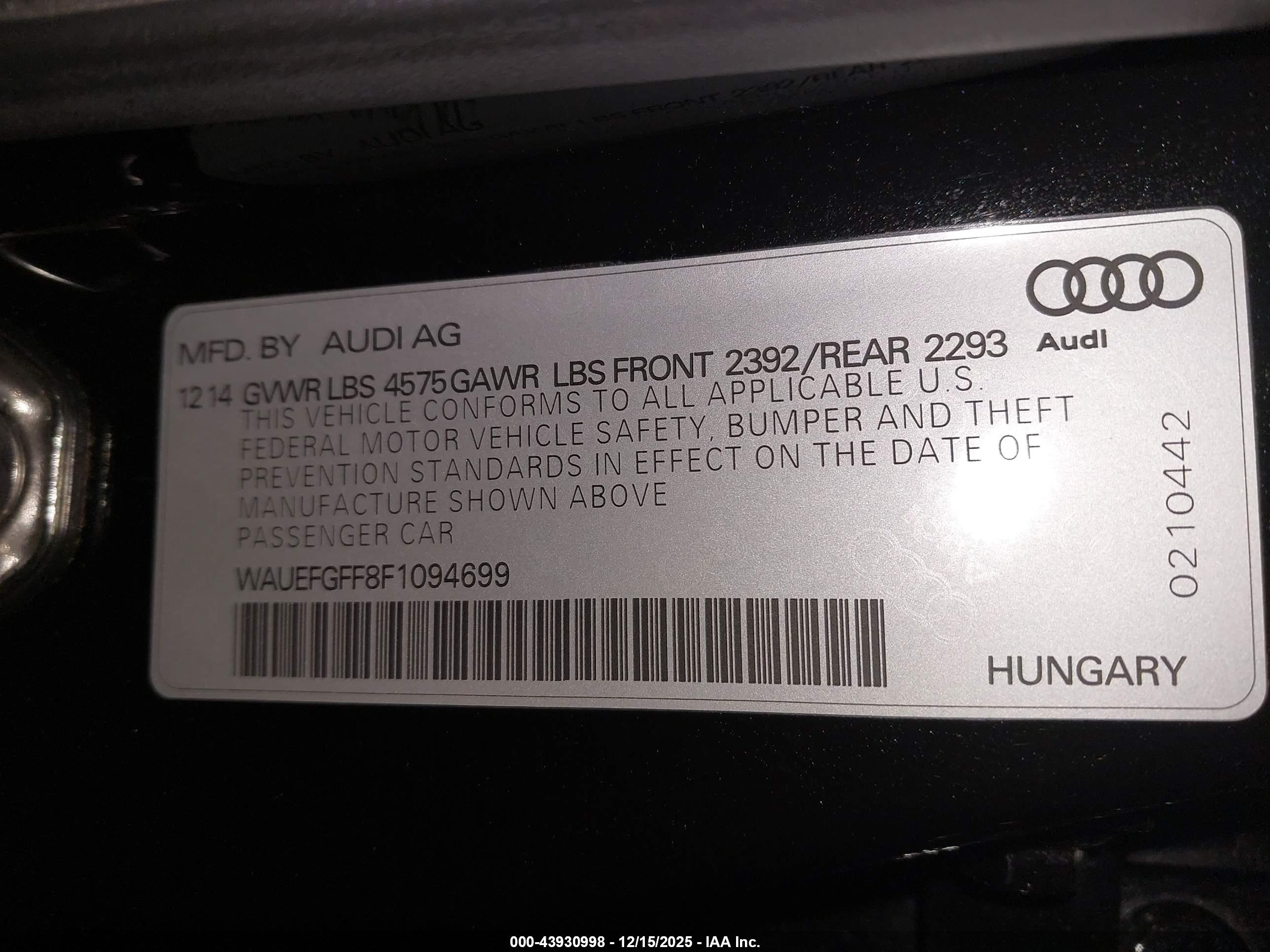 AUDI A3 image 9