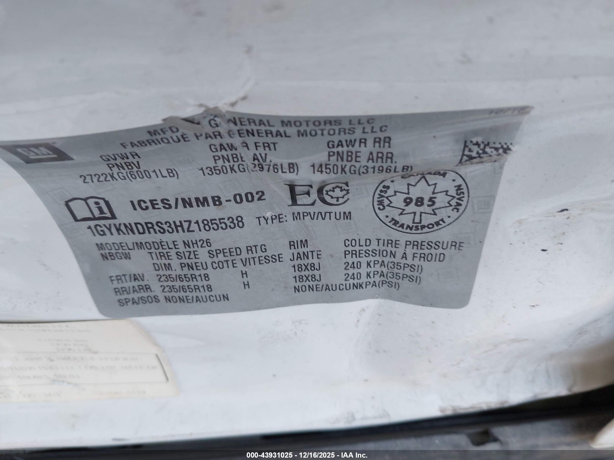 CADILLAC XT5 image 9