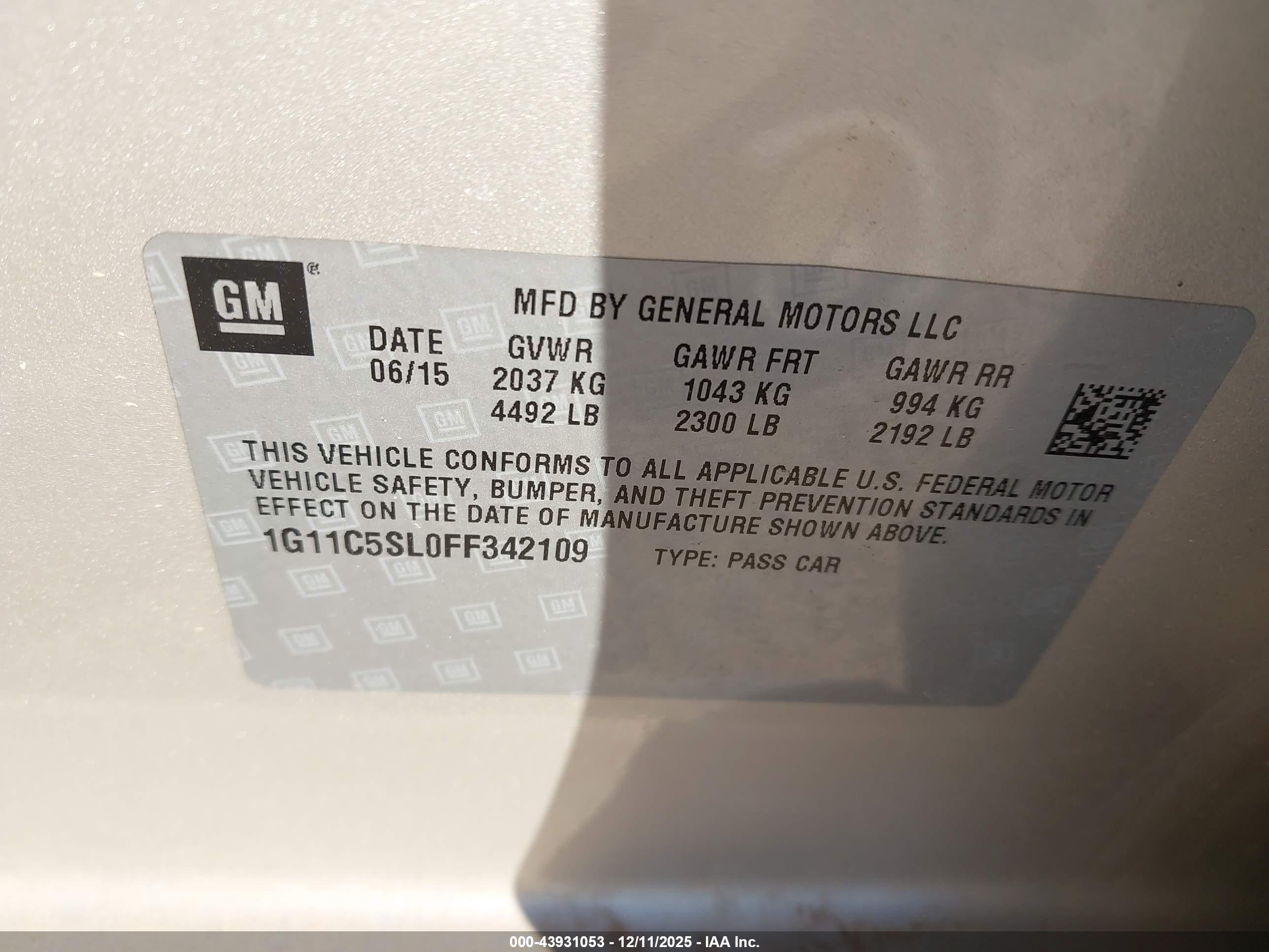 CHEVROLET MALIBU image 9