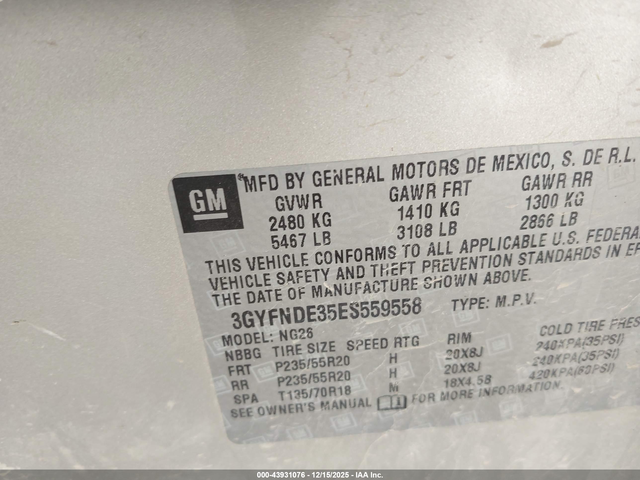 CADILLAC SRX image 9