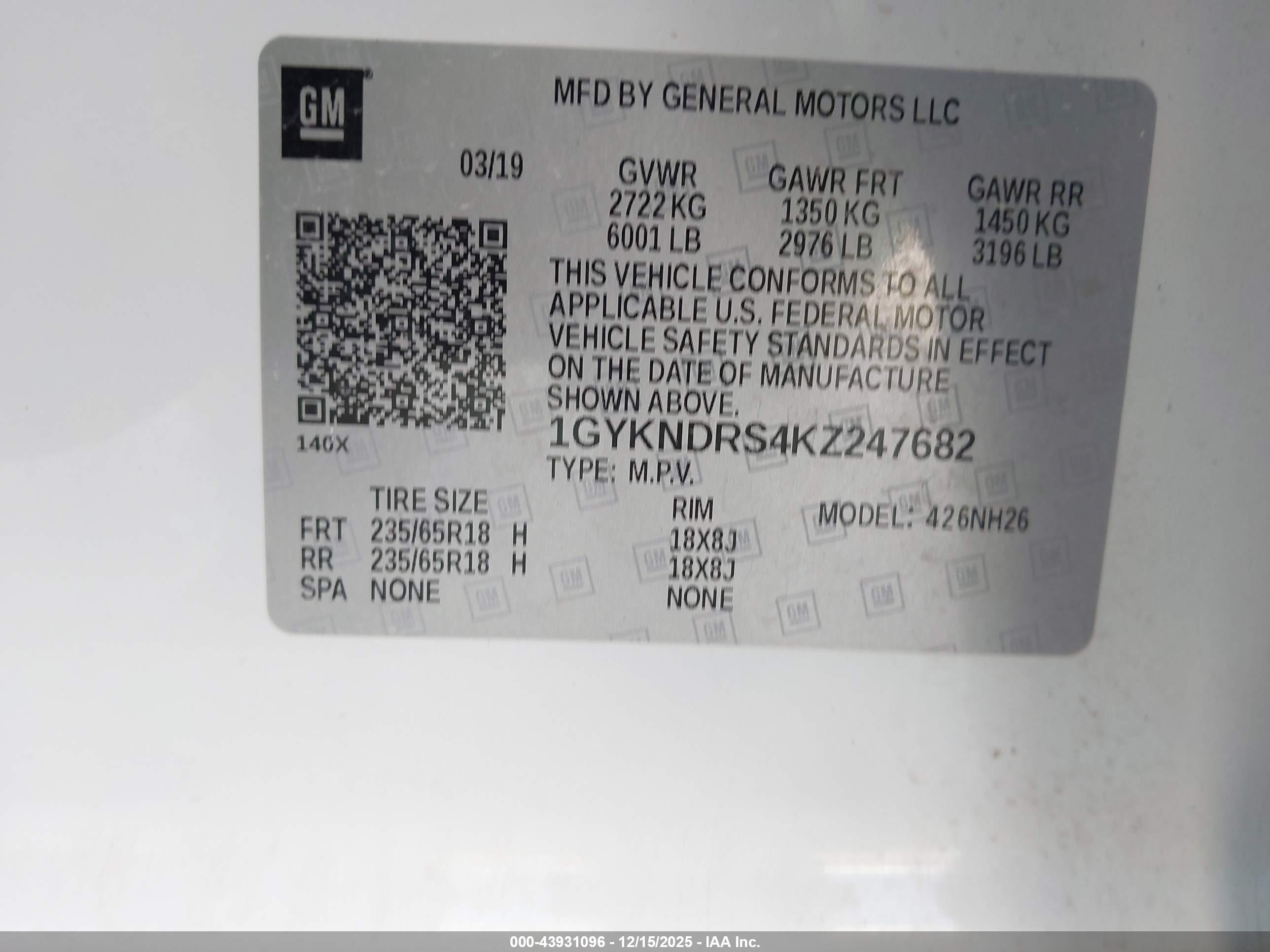 CADILLAC XT5 image 9