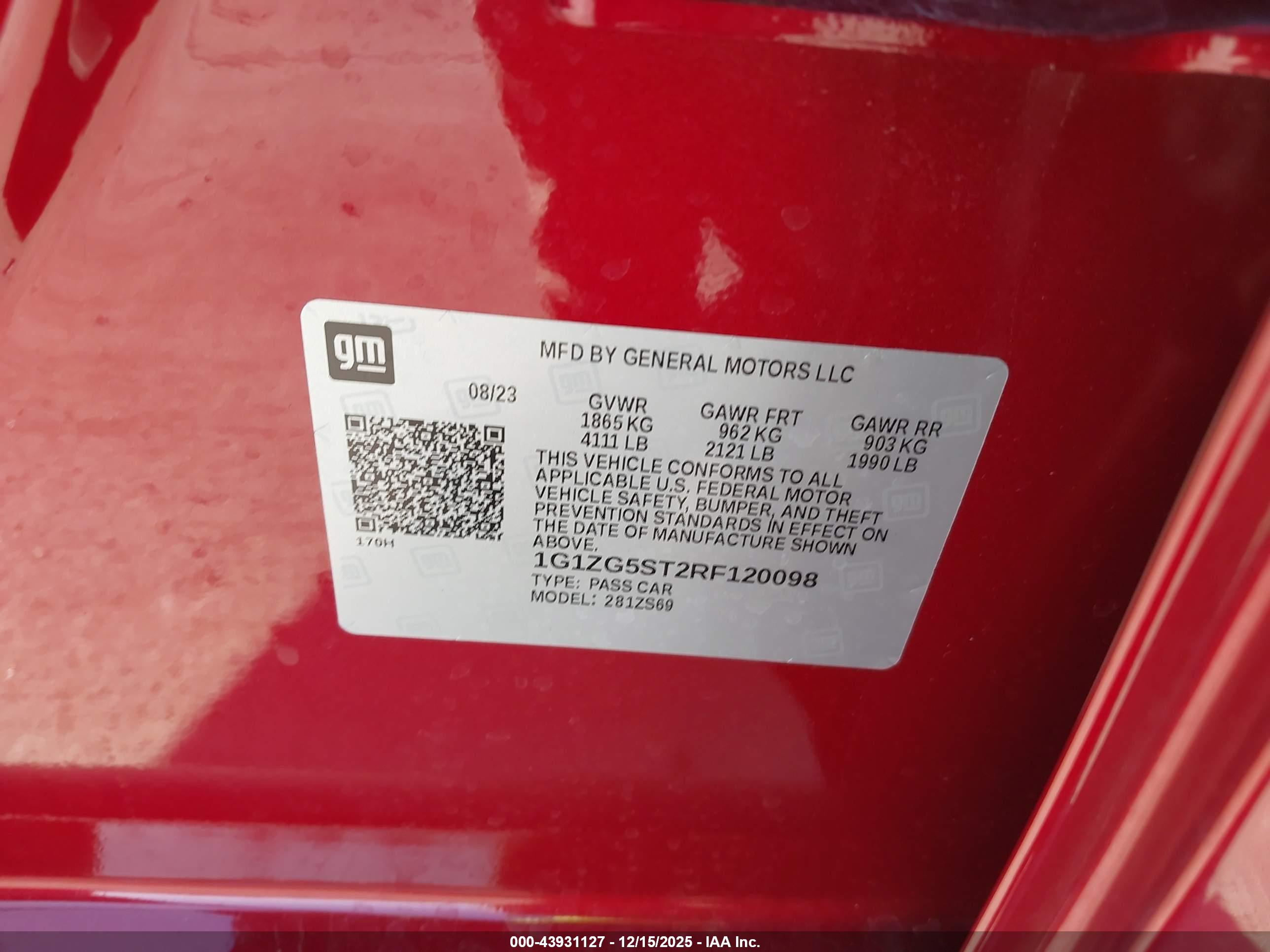 CHEVROLET MALIBU image 9