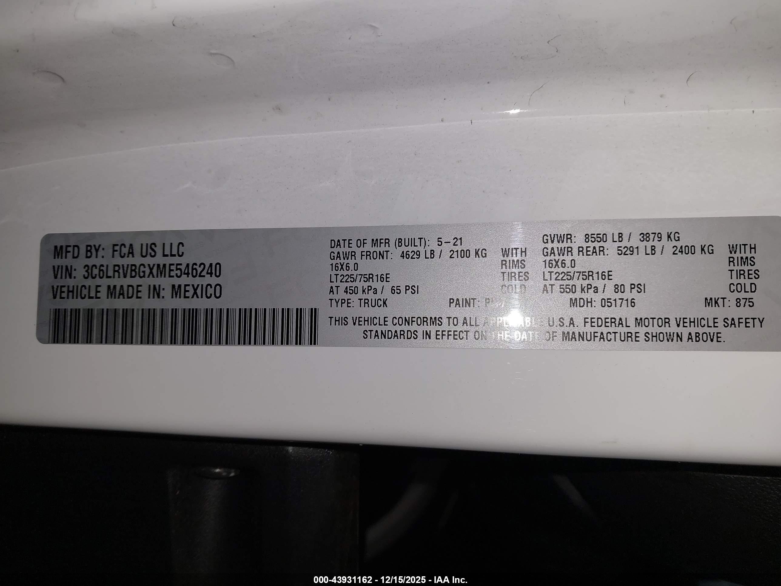 RAM PROMASTER image 9