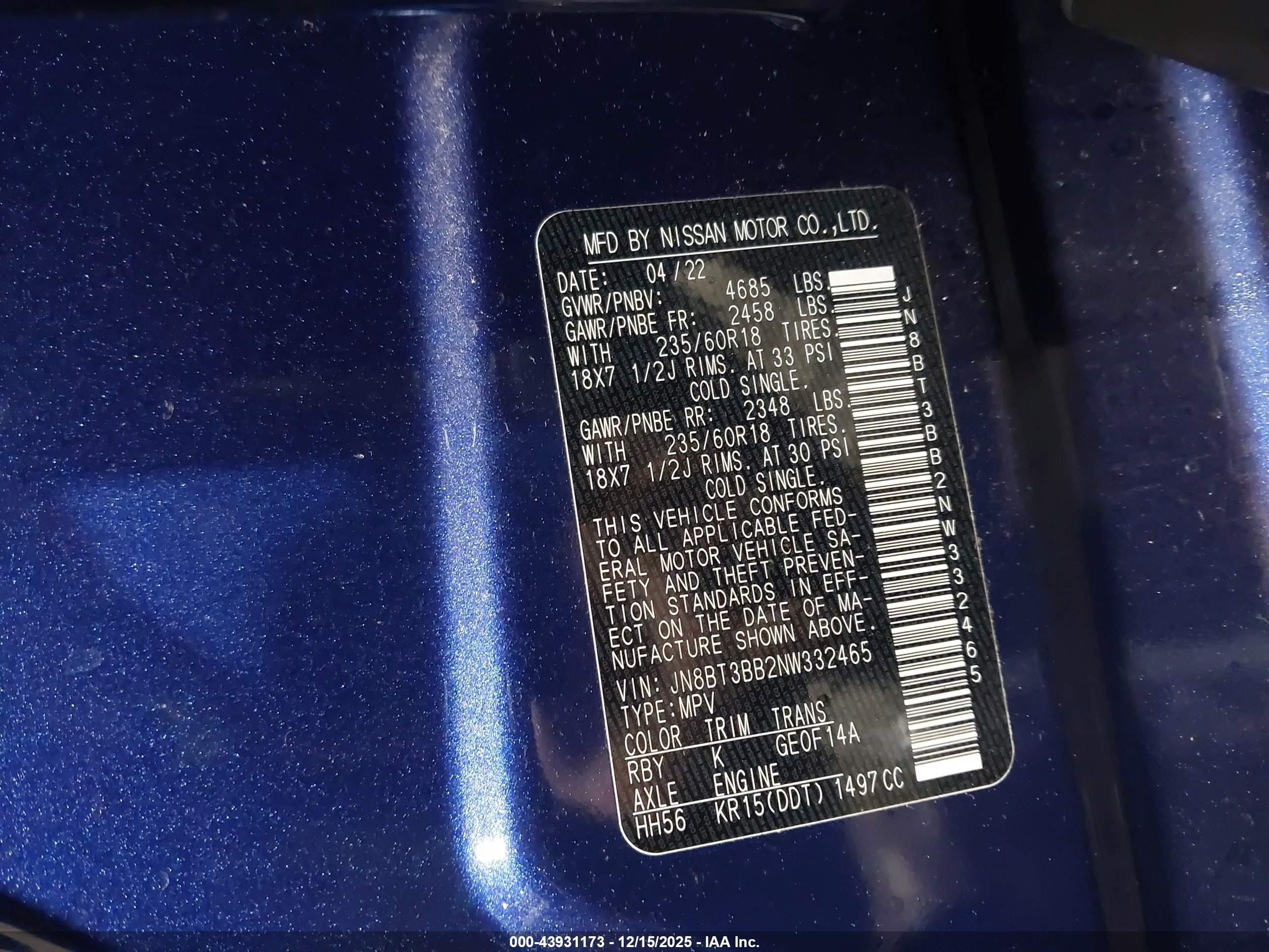 NISSAN ROGUE image 9