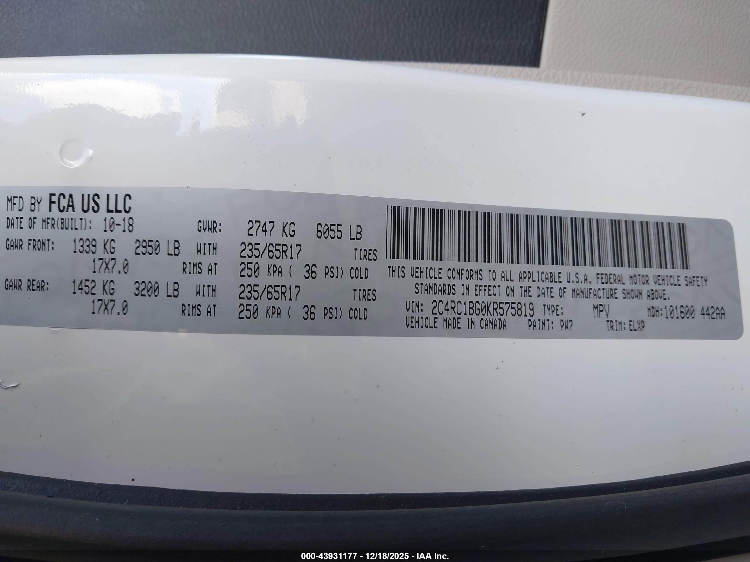 CHRYSLER PACIFICA image 9