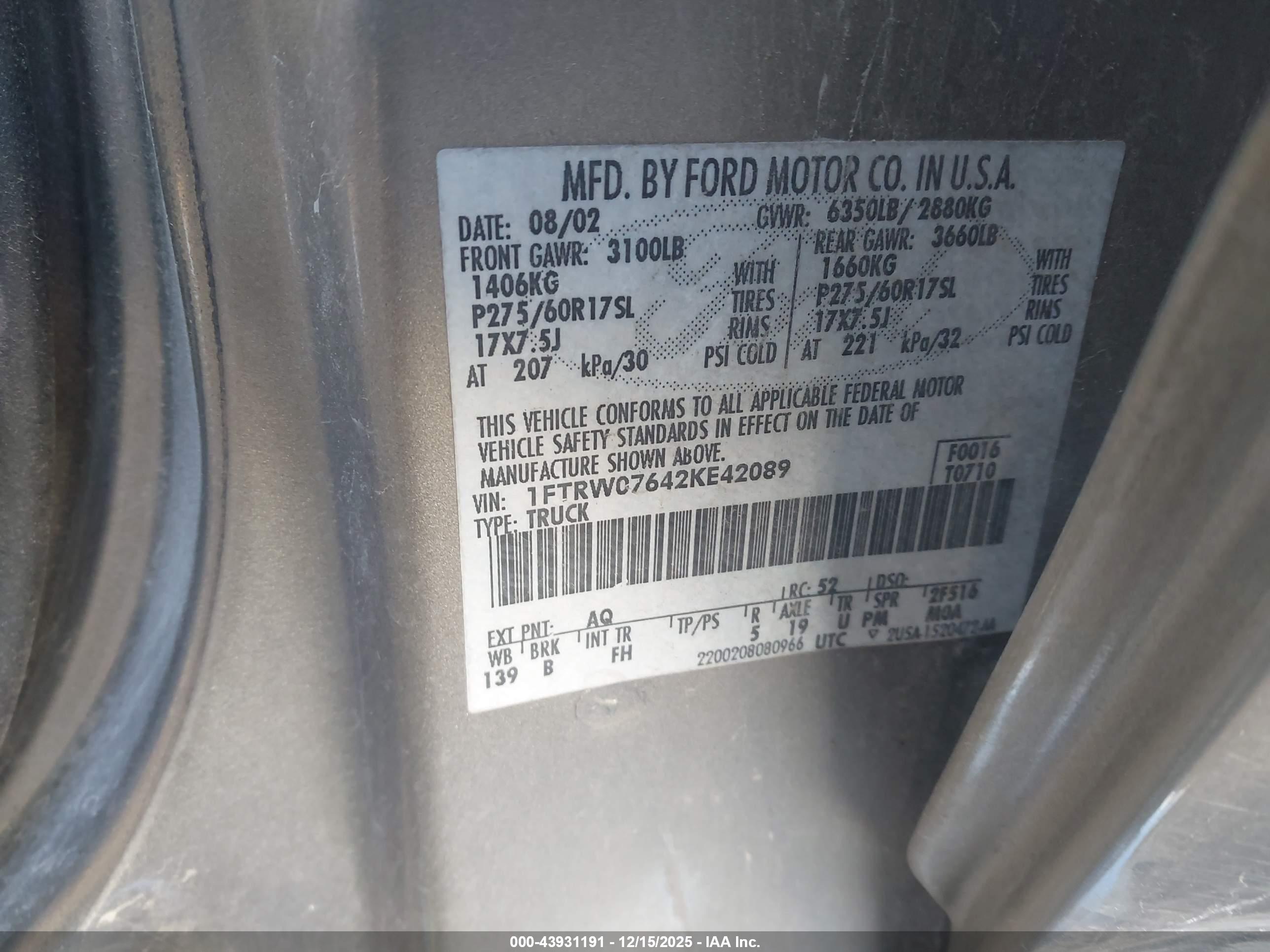 FORD F-150 image 9