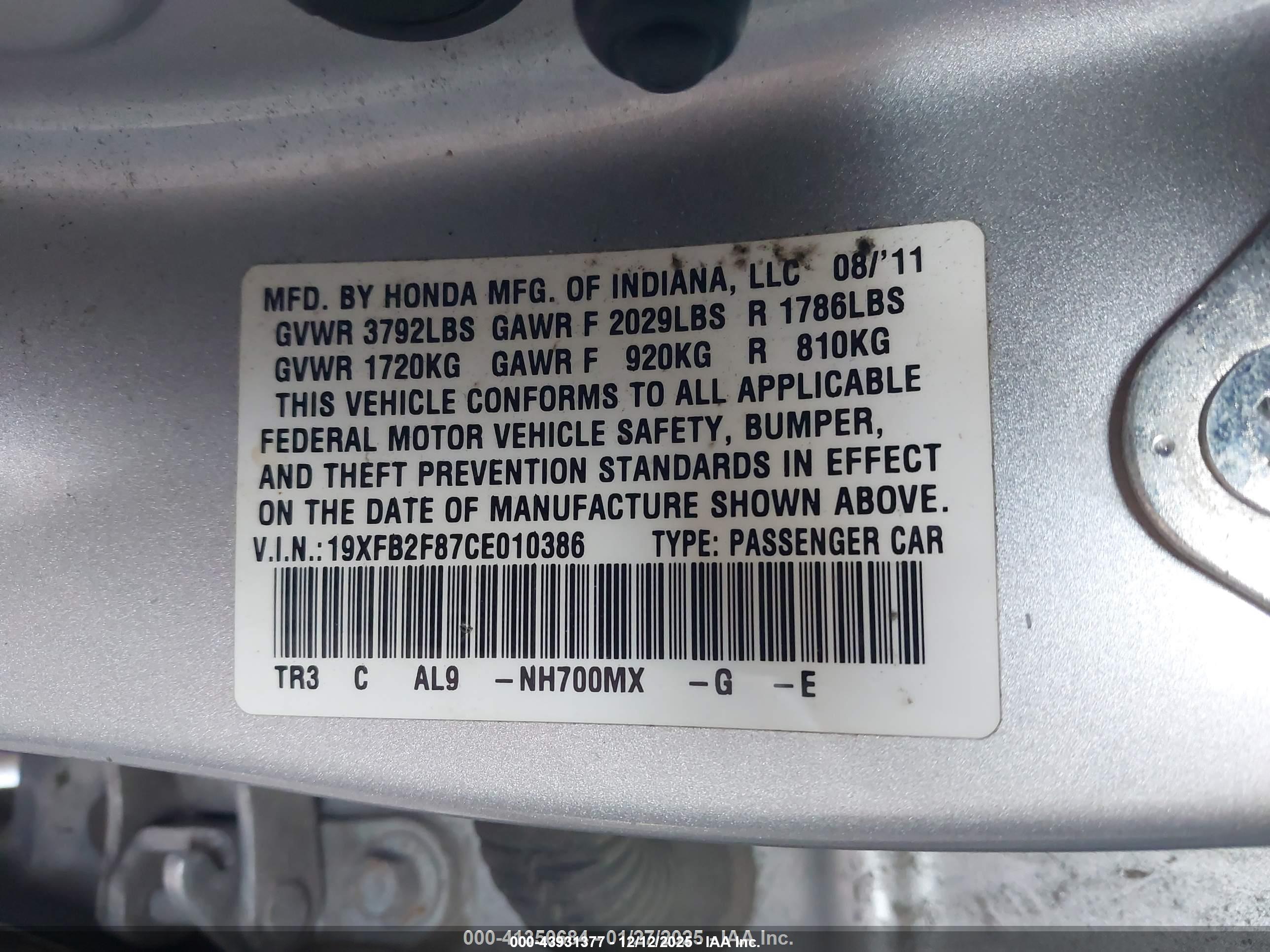 HONDA CIVIC image 9