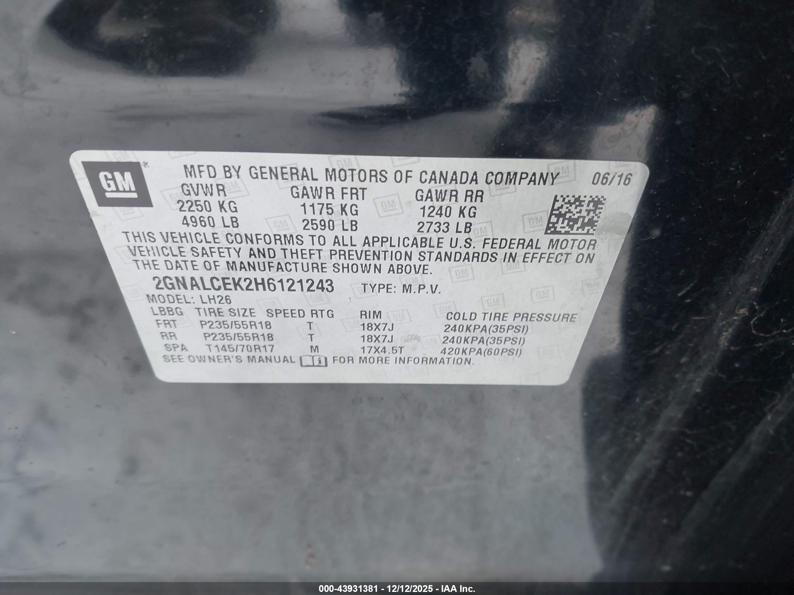 CHEVROLET EQUINOX image 9