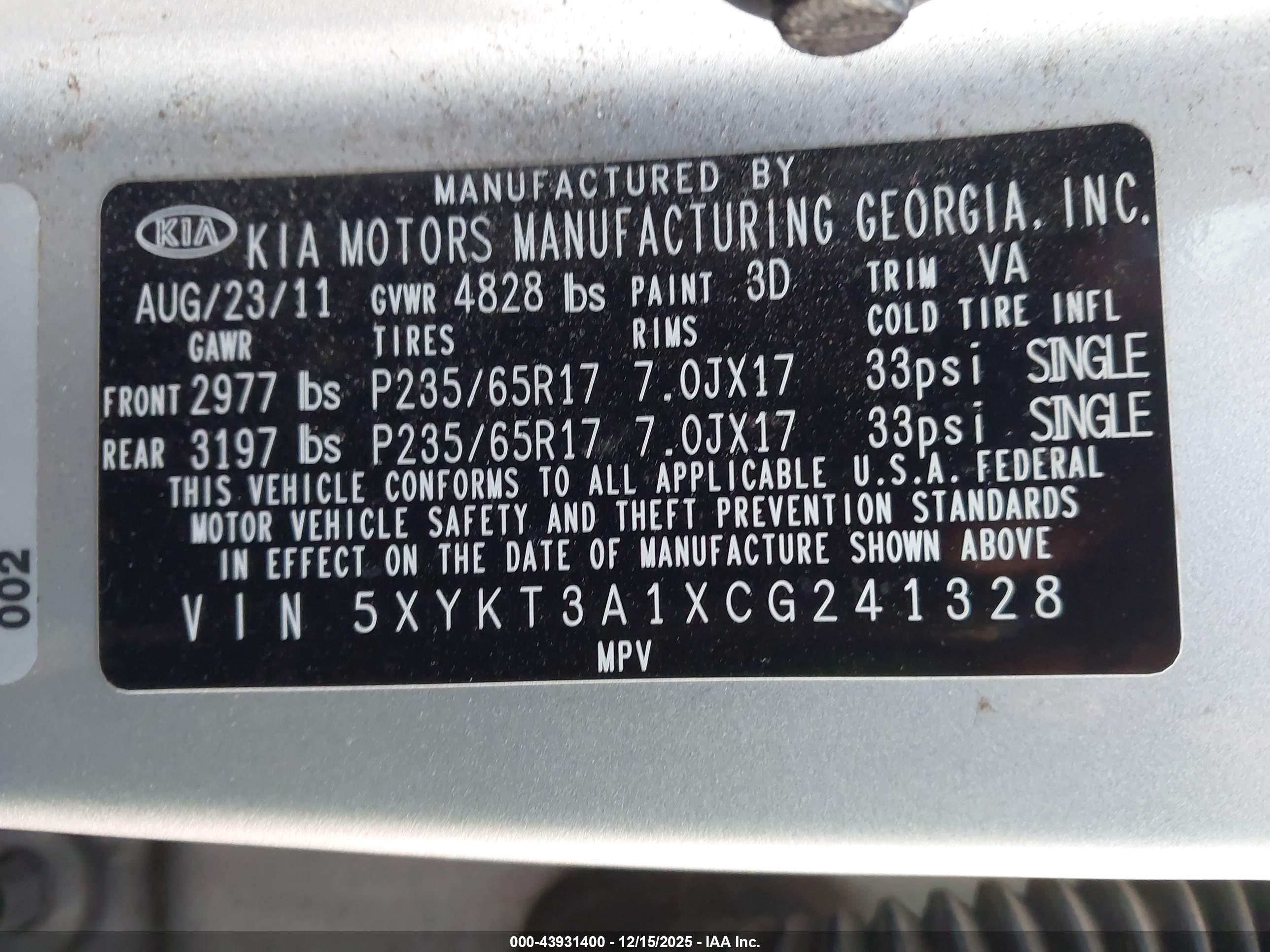 KIA SORENTO image 9