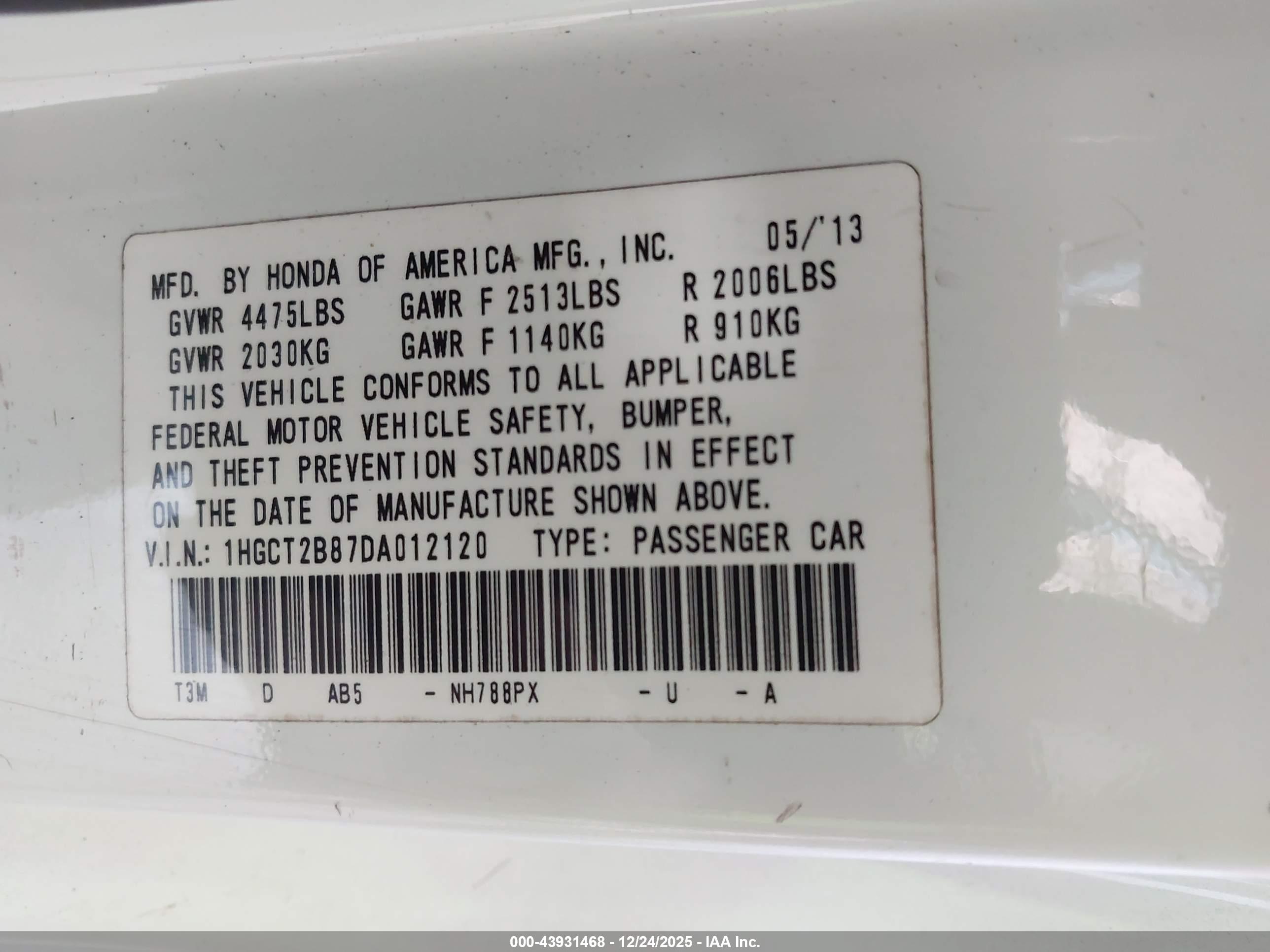 HONDA ACCORD image 9