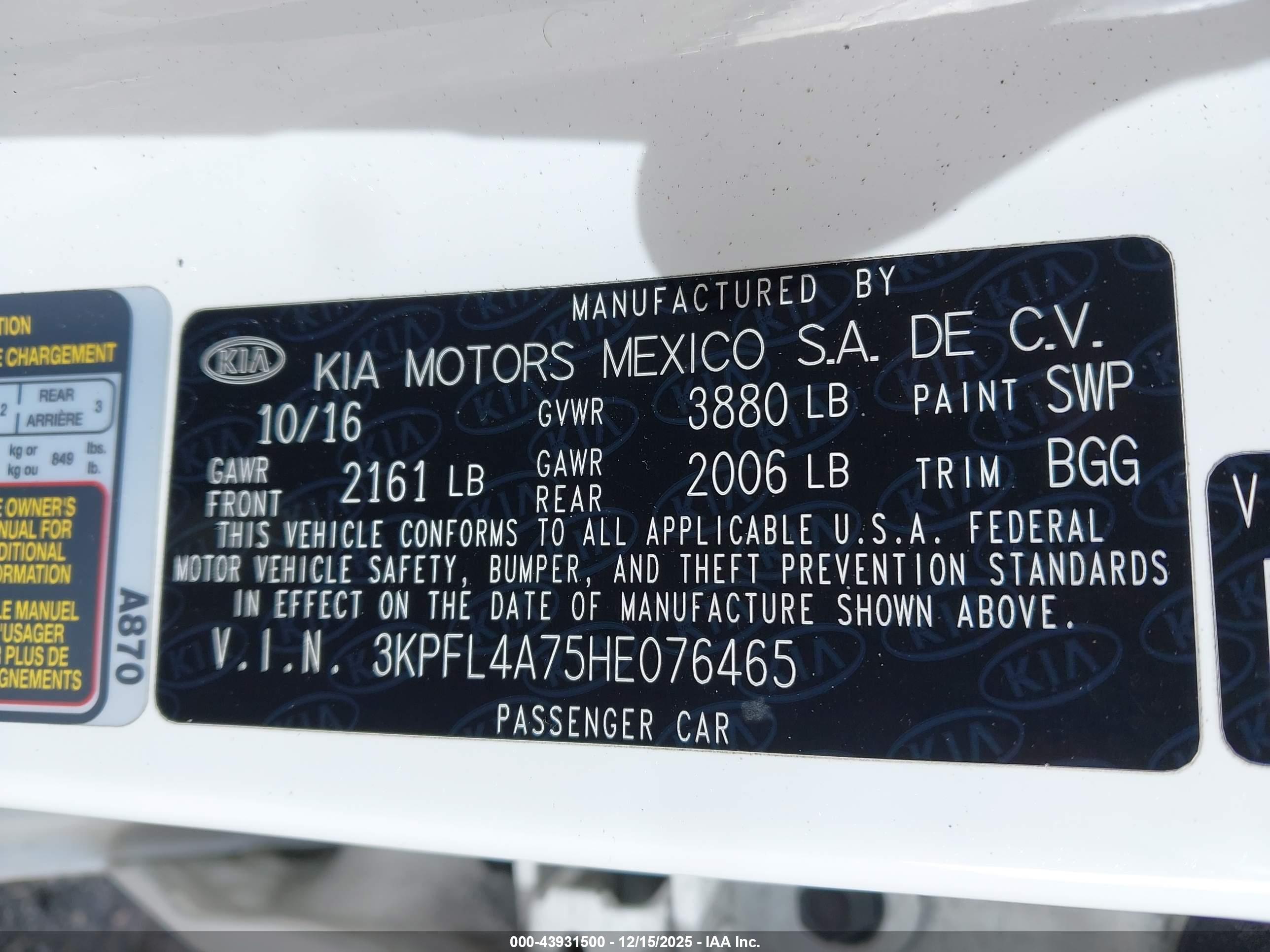 KIA FORTE image 9