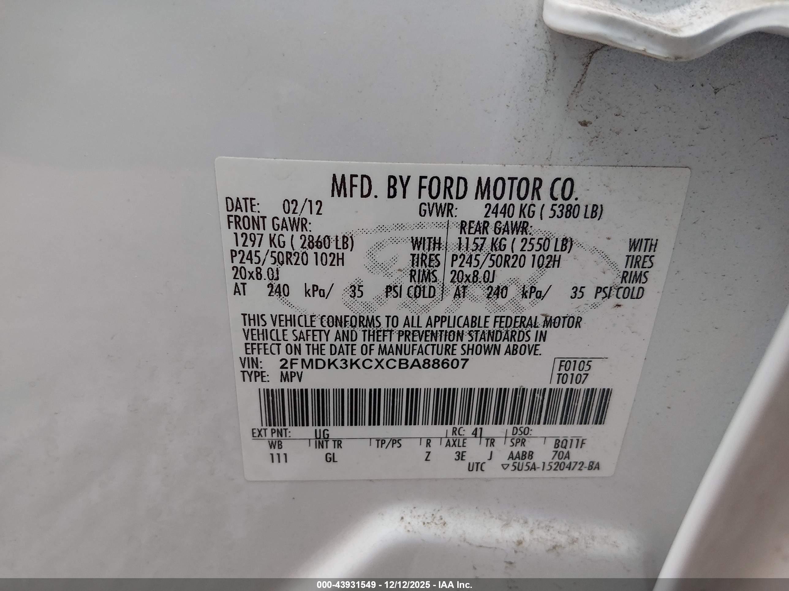 FORD EDGE image 9
