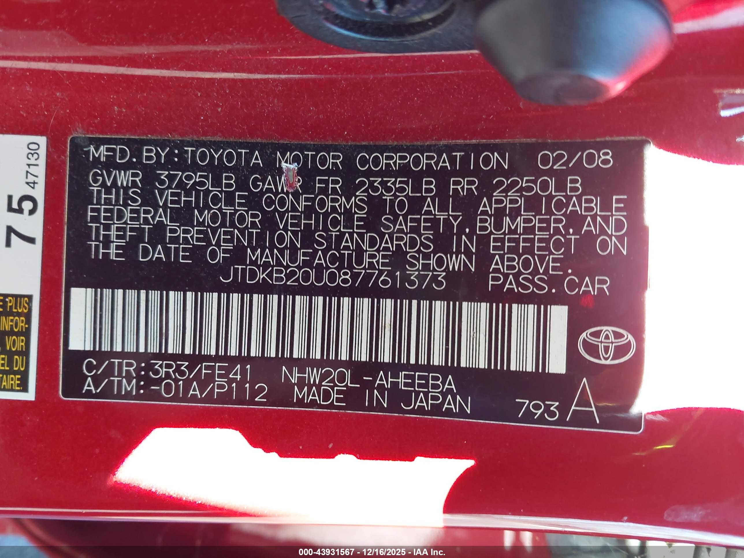 TOYOTA PRIUS image 9
