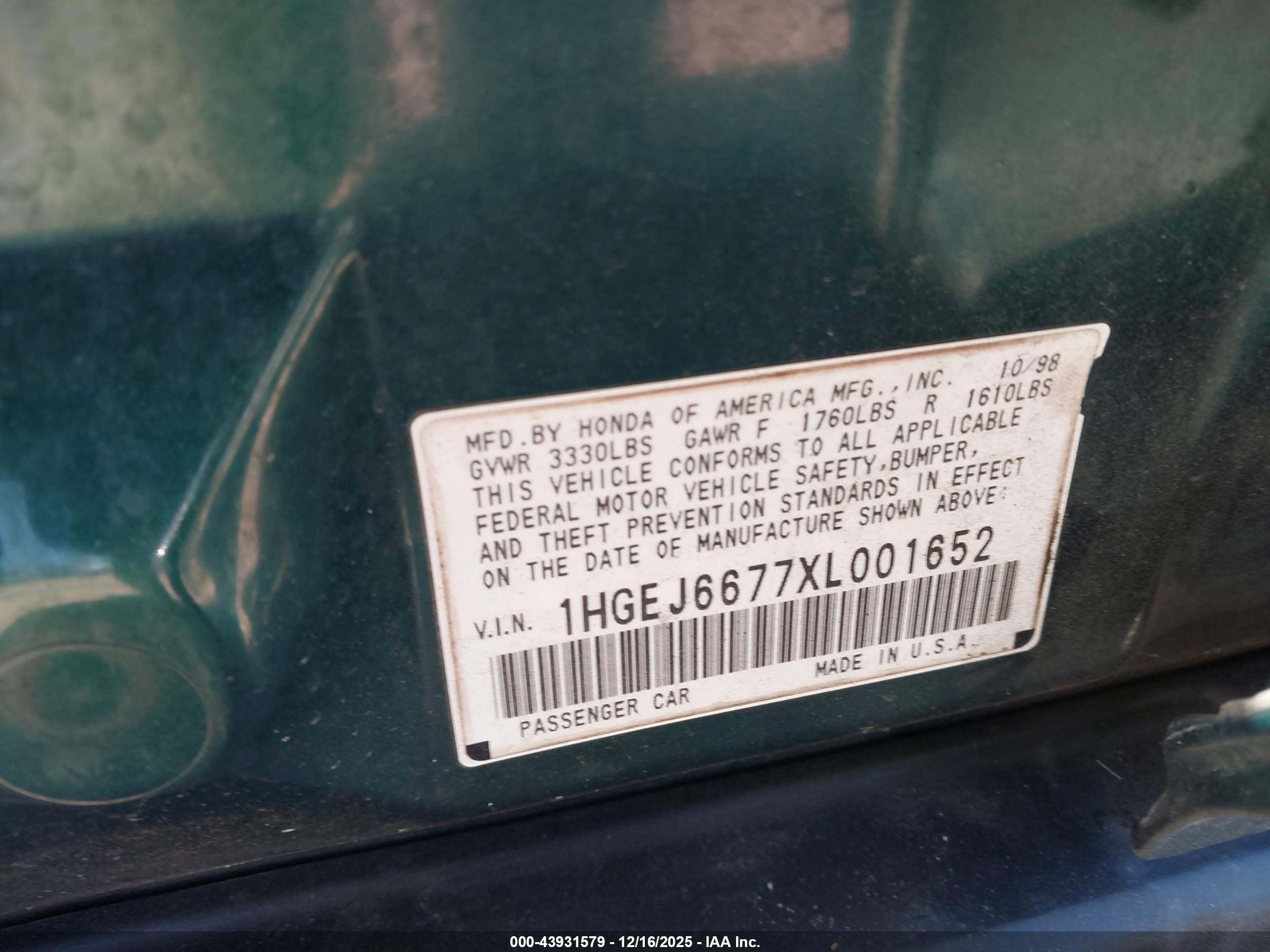 HONDA CIVIC image 9