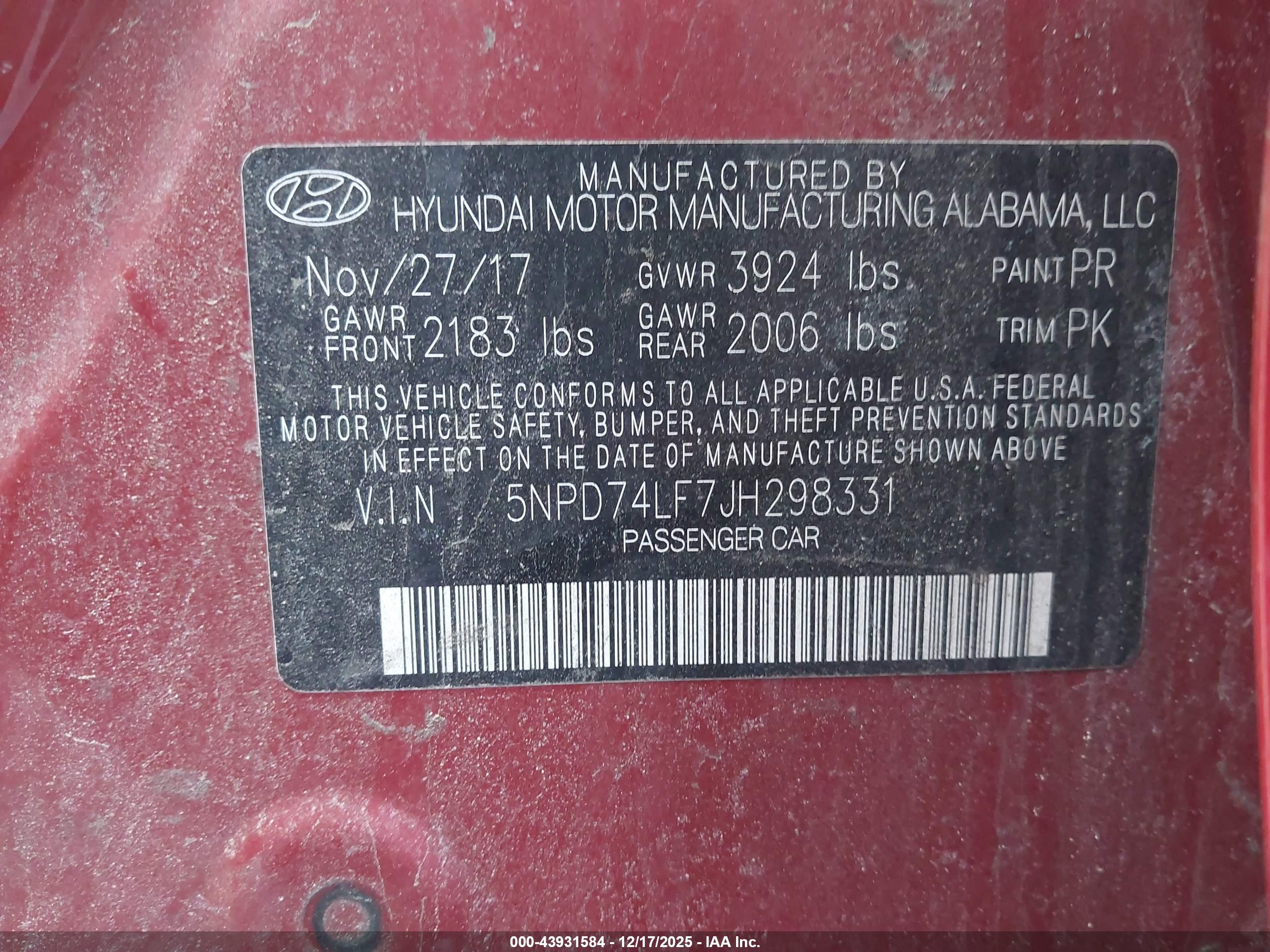 HYUNDAI ELANTRA image 9