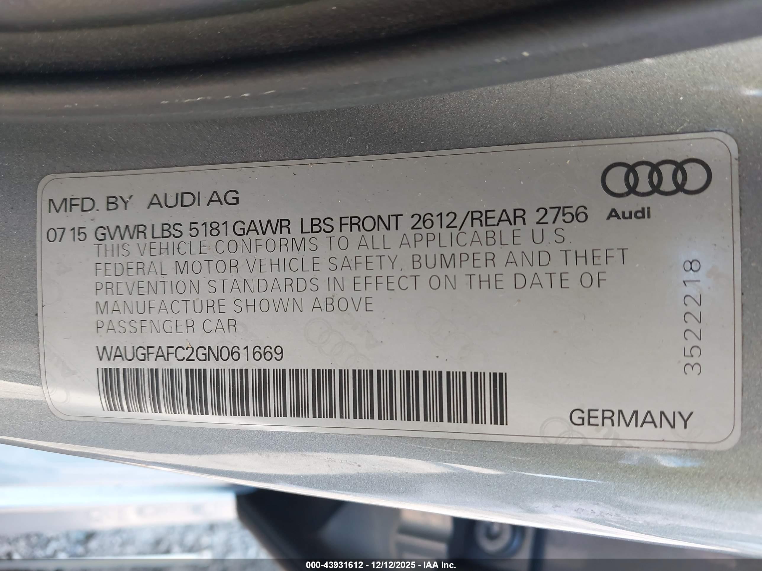 AUDI A6 image 9