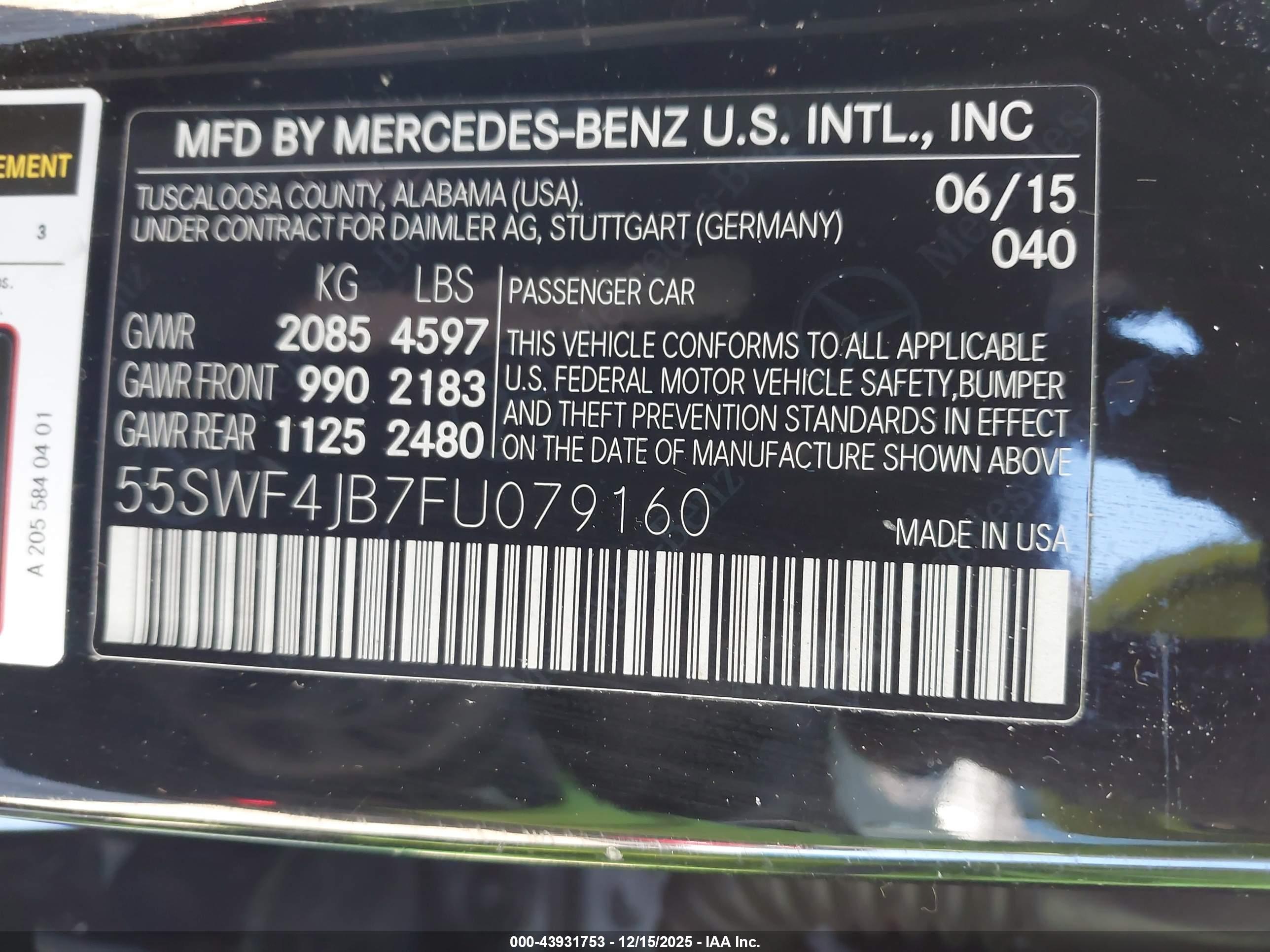 MERCEDES-BENZ C image 9