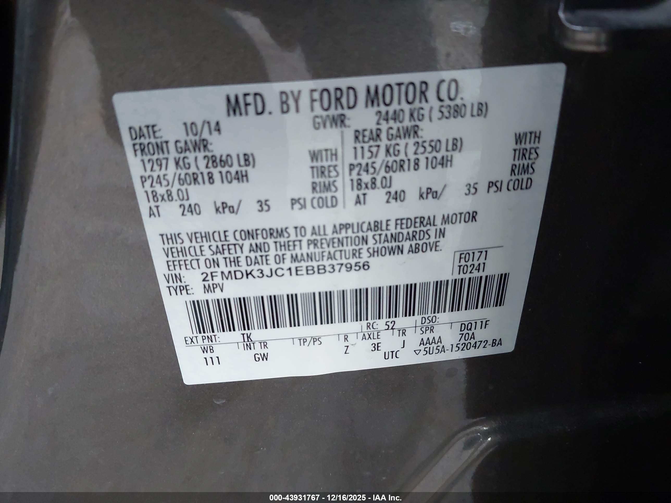 FORD EDGE image 9