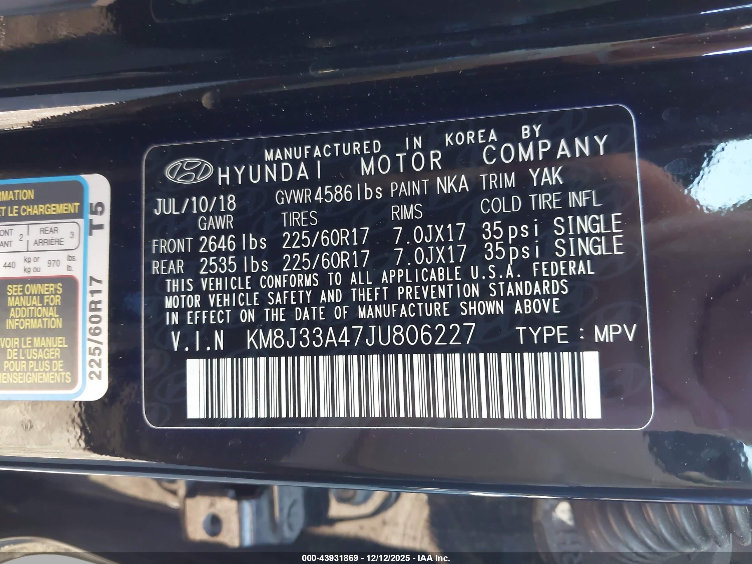 HYUNDAI TUCSON image 9