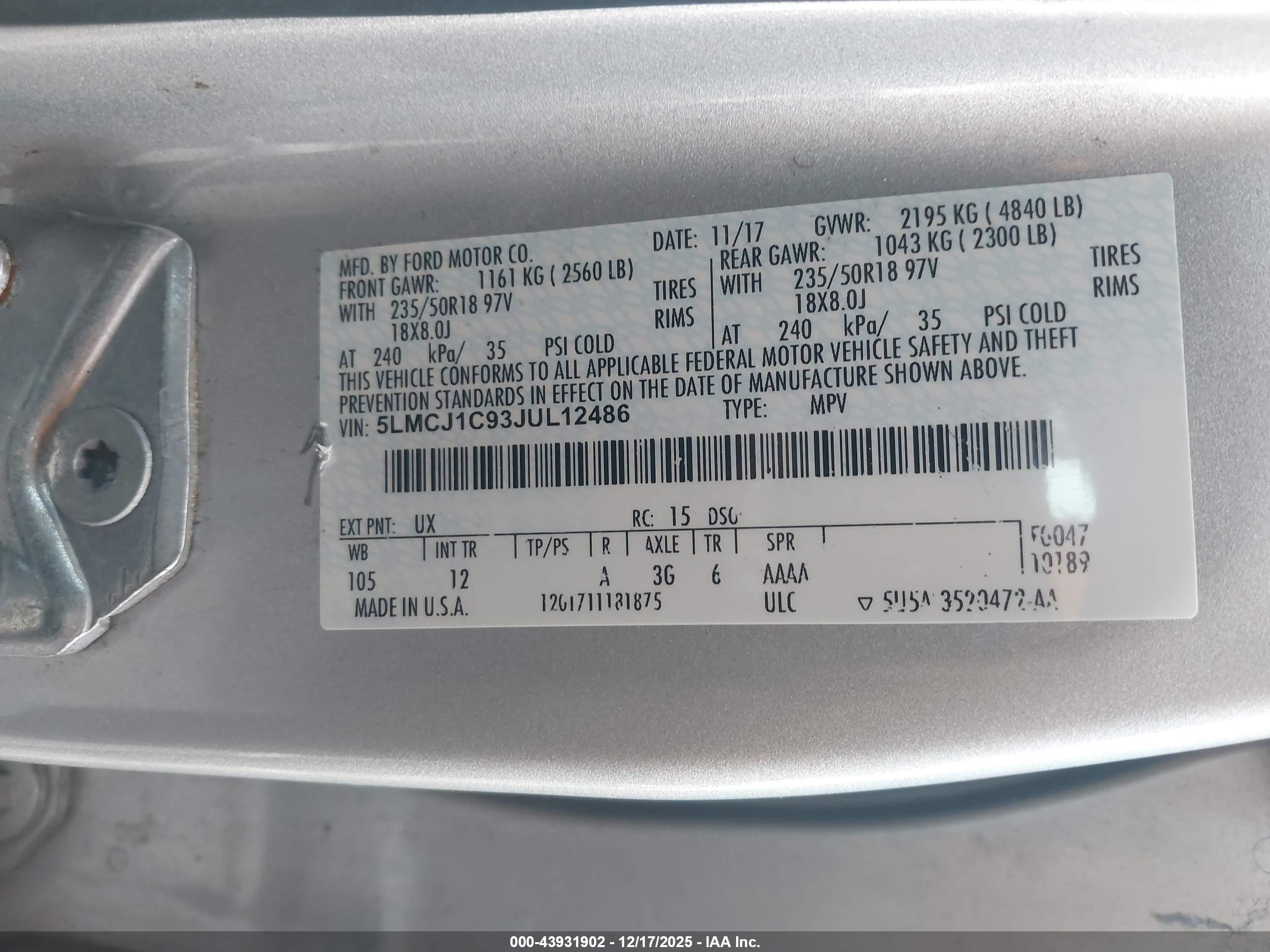 LINCOLN MKC image 9