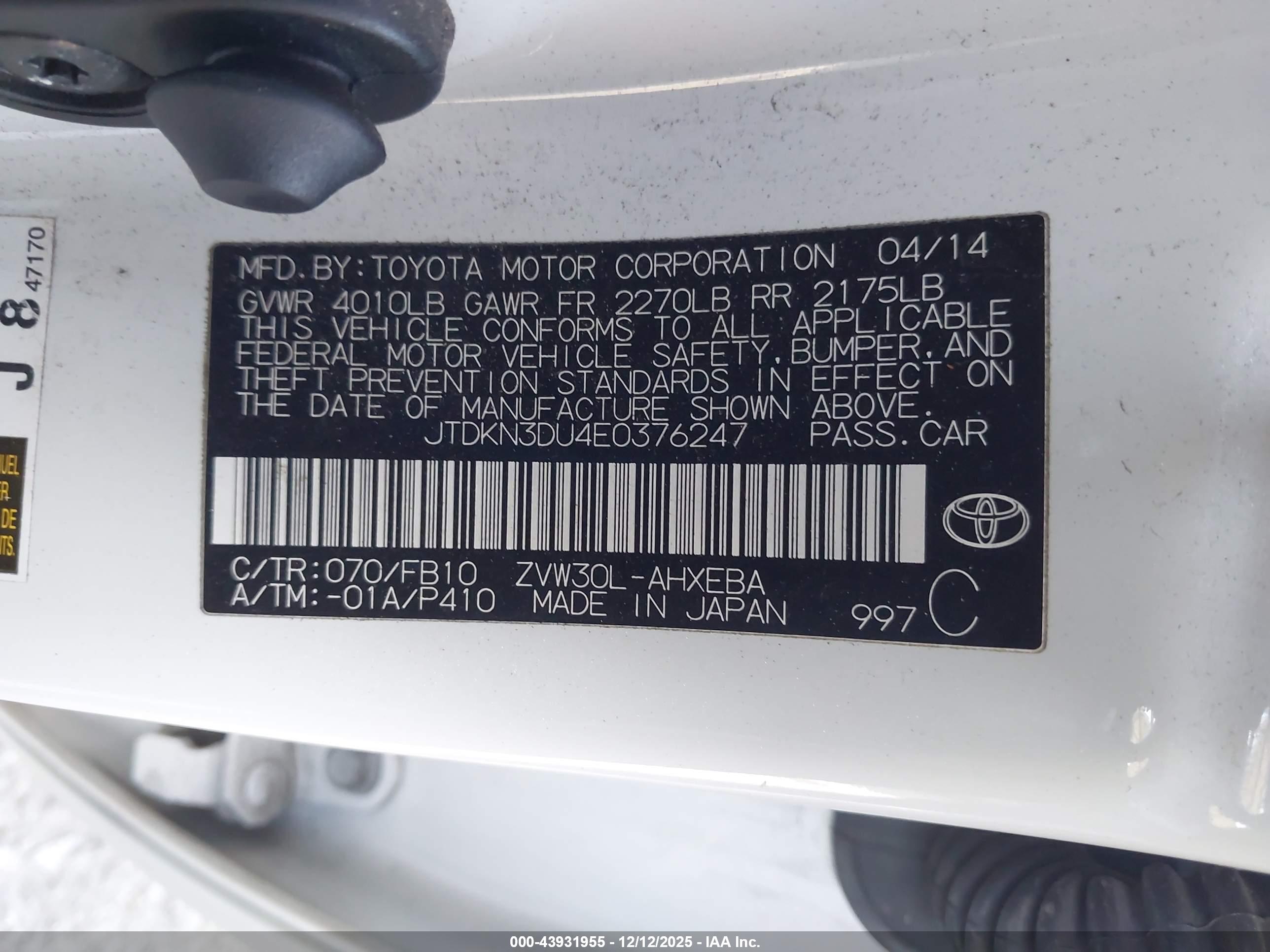 TOYOTA PRIUS image 9