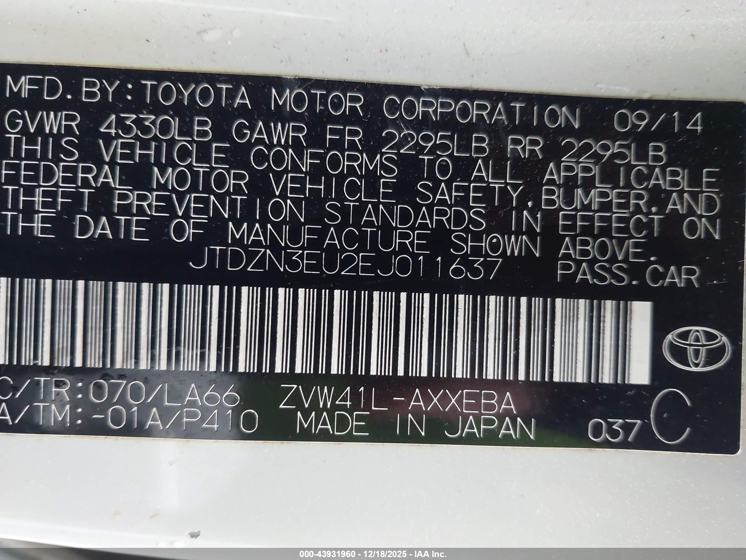TOYOTA PRIUS image 9