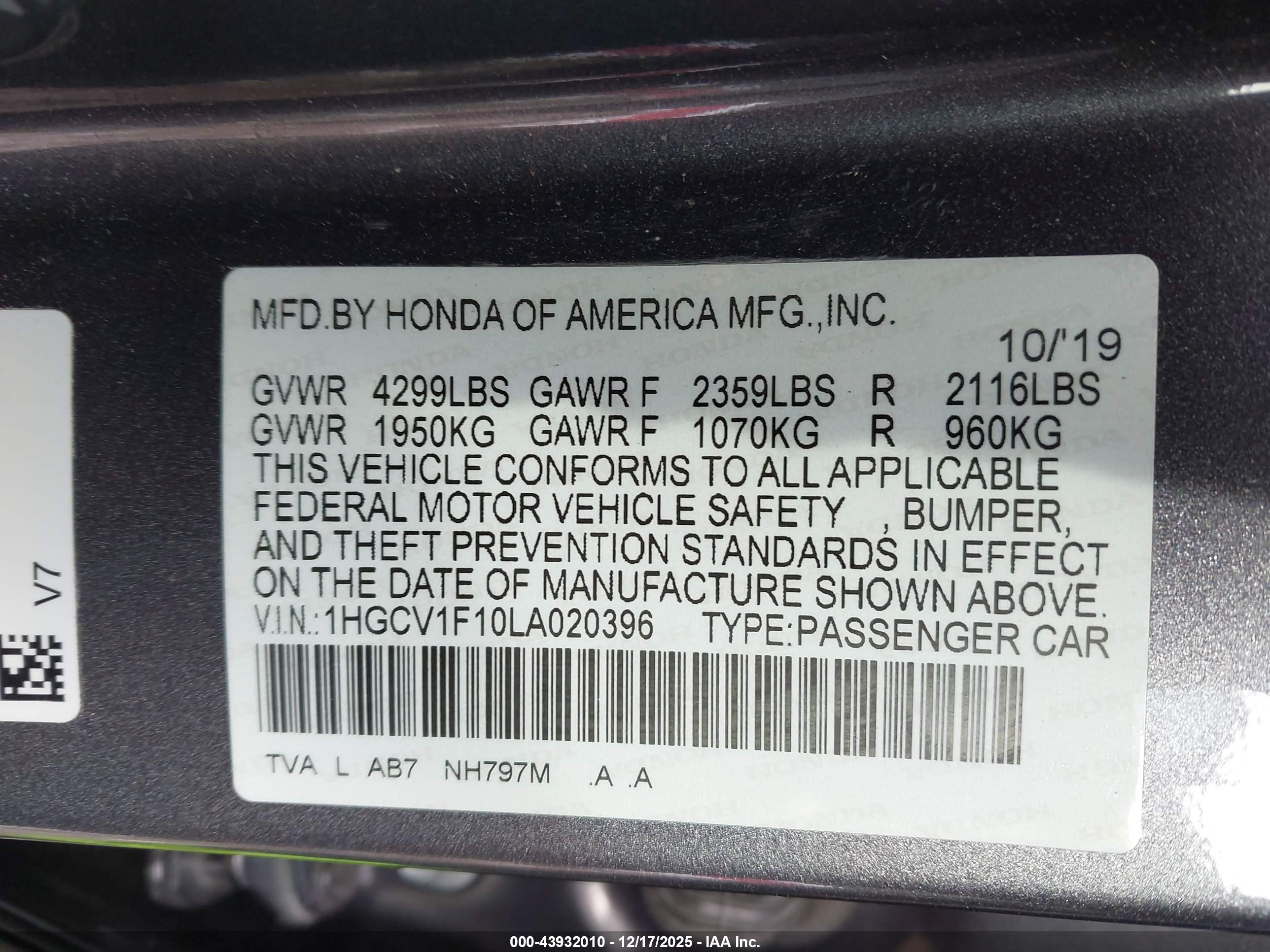 HONDA ACCORD image 9