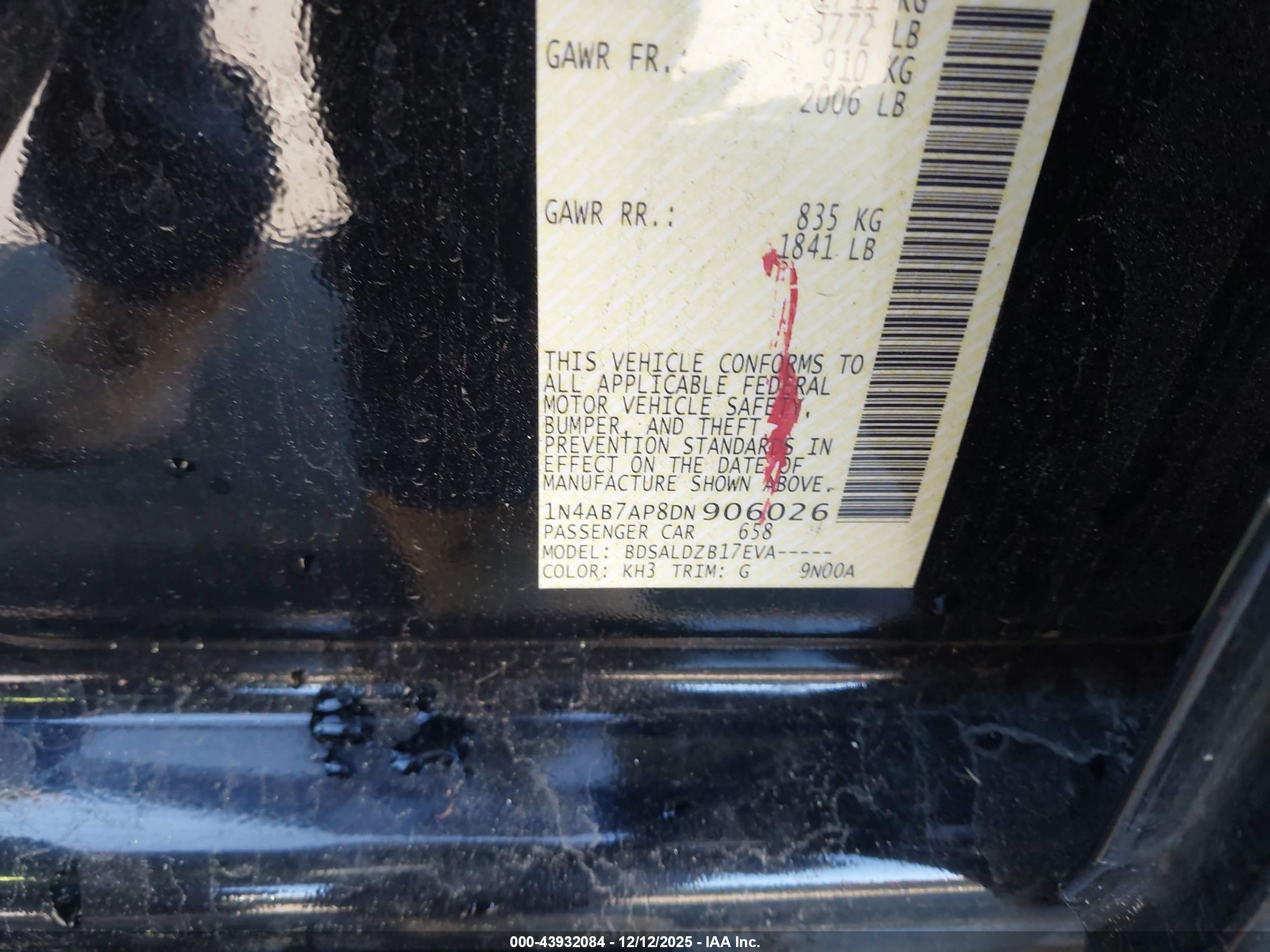 NISSAN SENTRA image 9