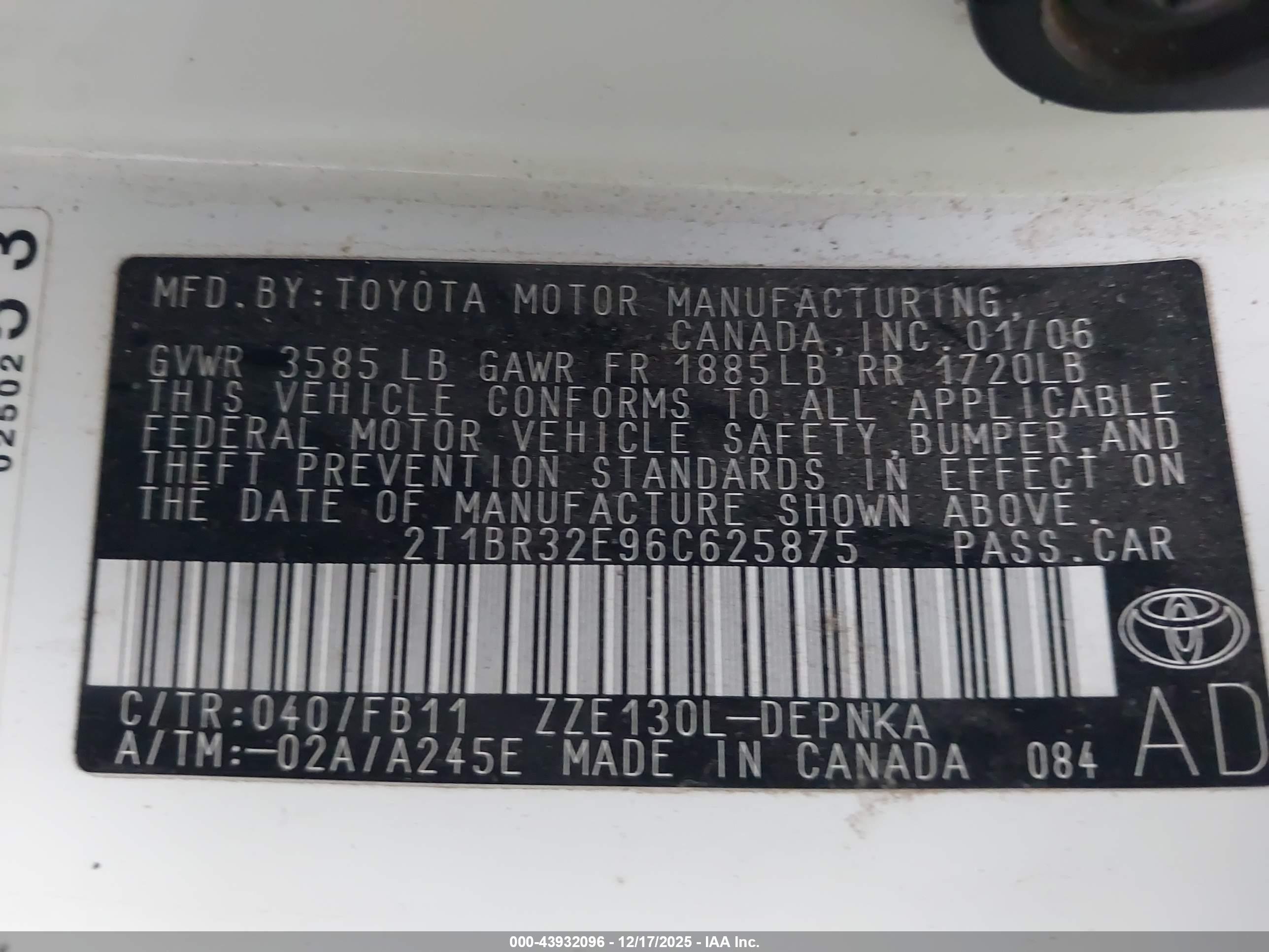 TOYOTA COROLLA image 9