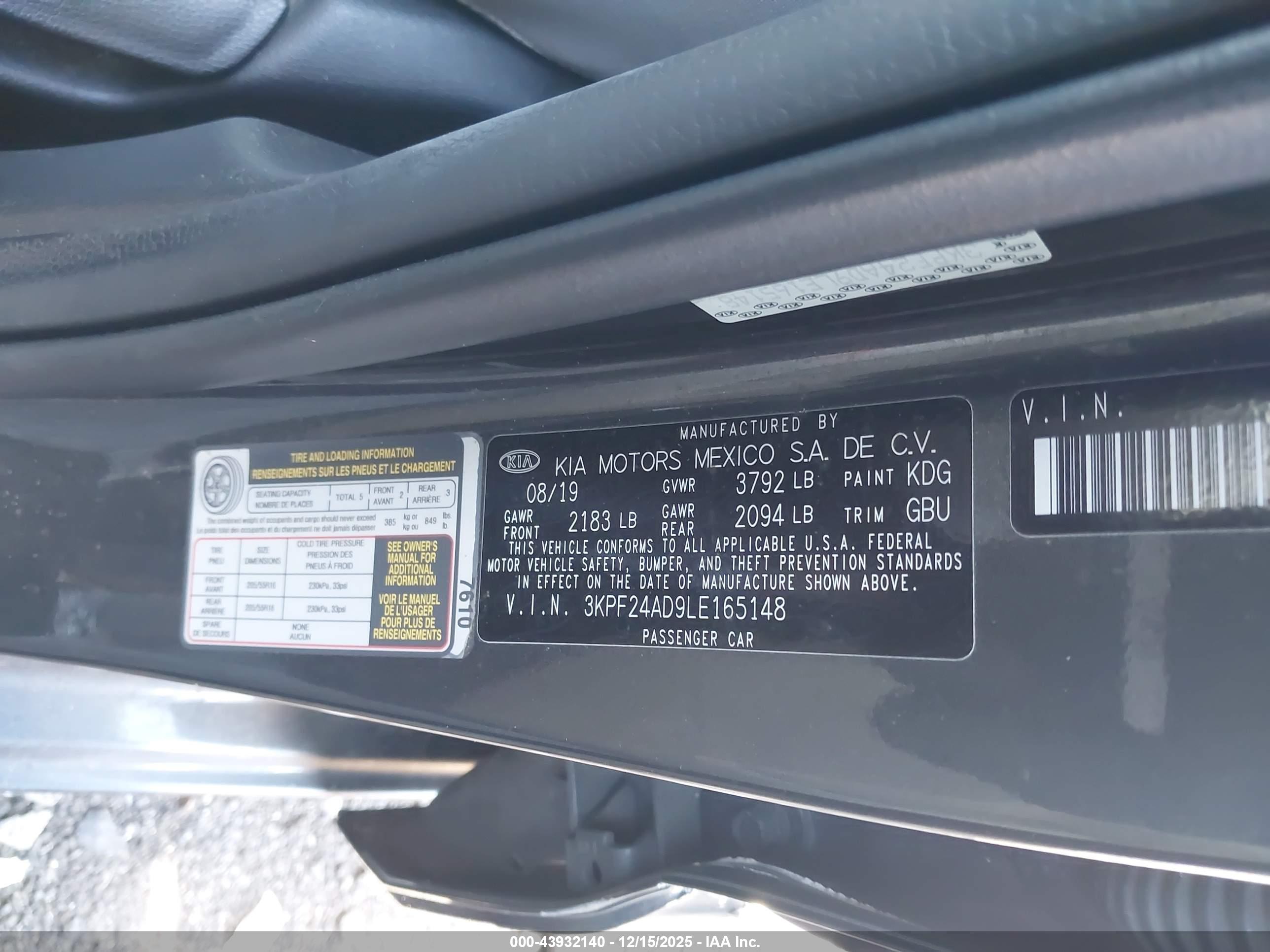 KIA FORTE image 9