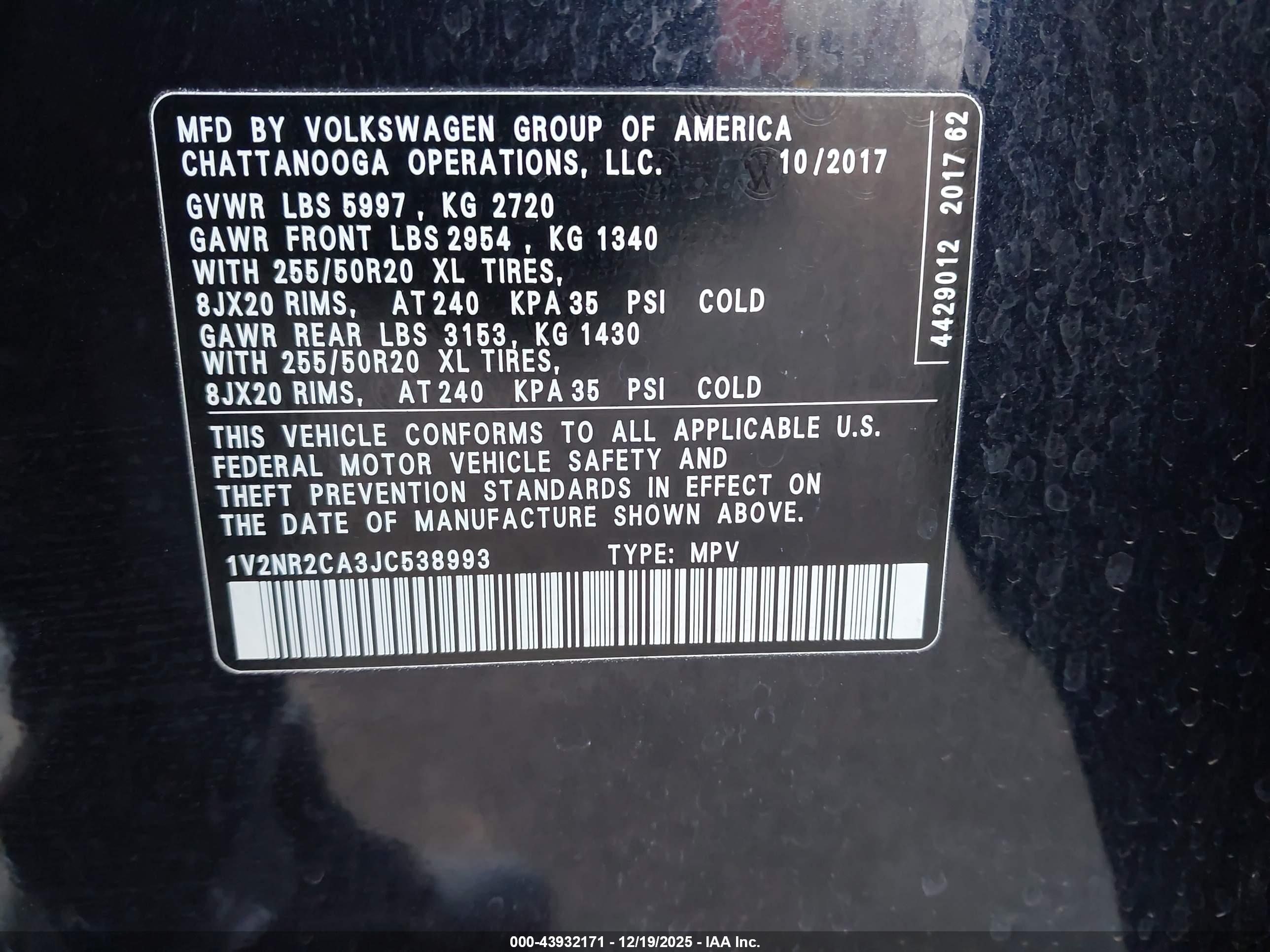 VOLKSWAGEN ATLAS image 9