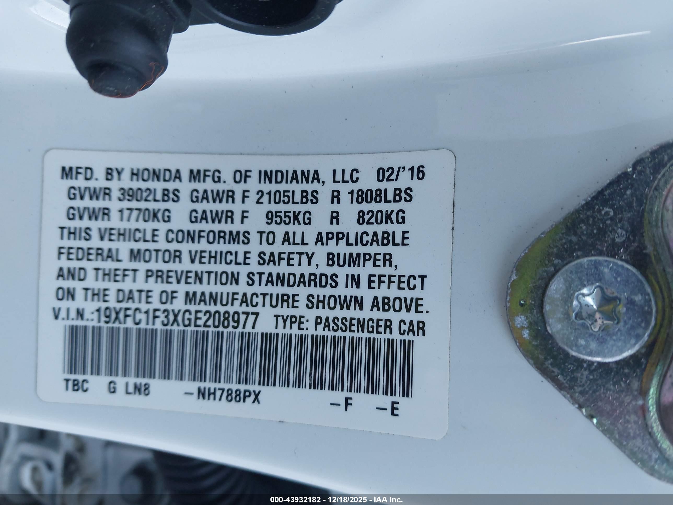 HONDA CIVIC image 9