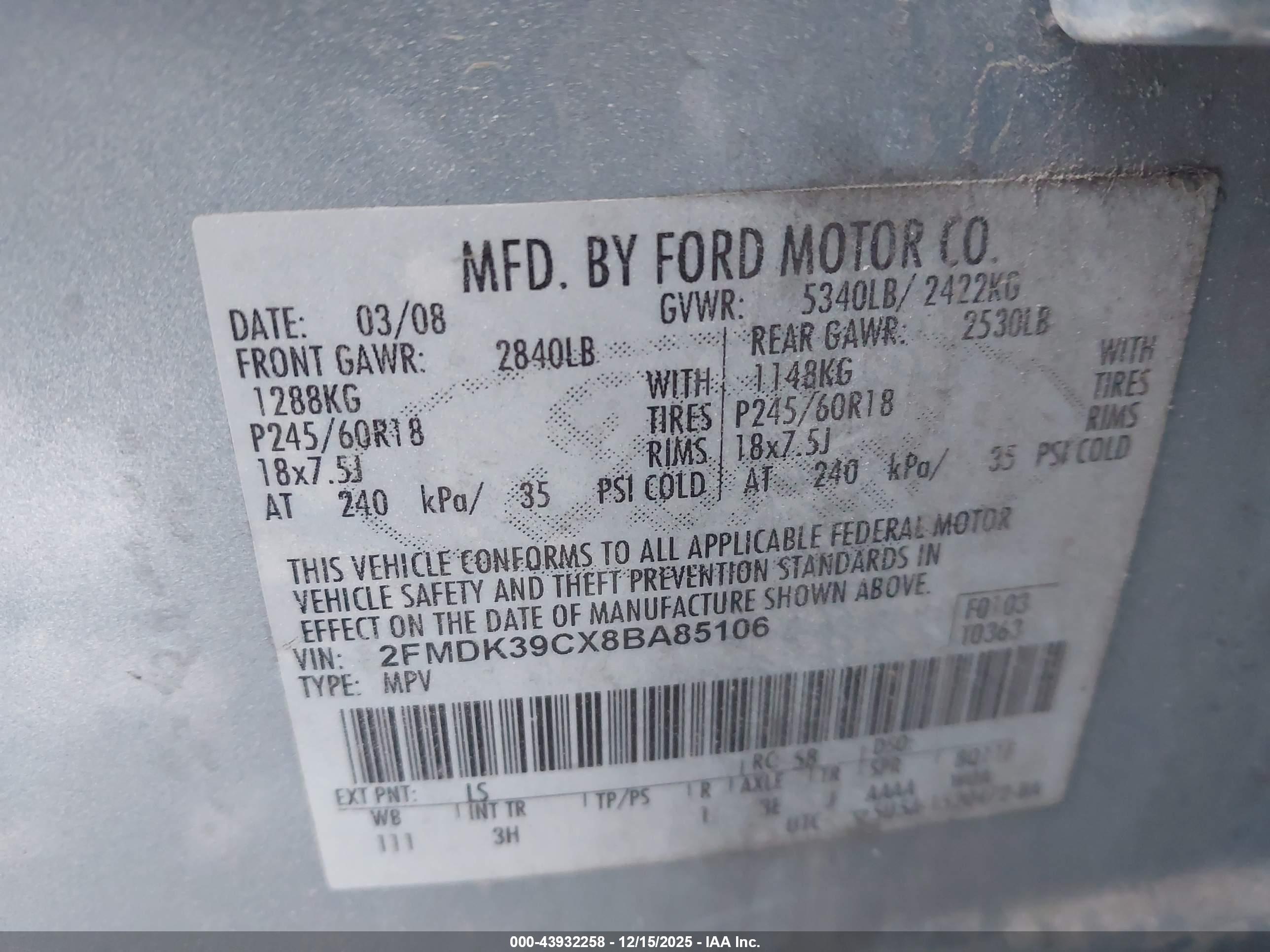 FORD EDGE image 9