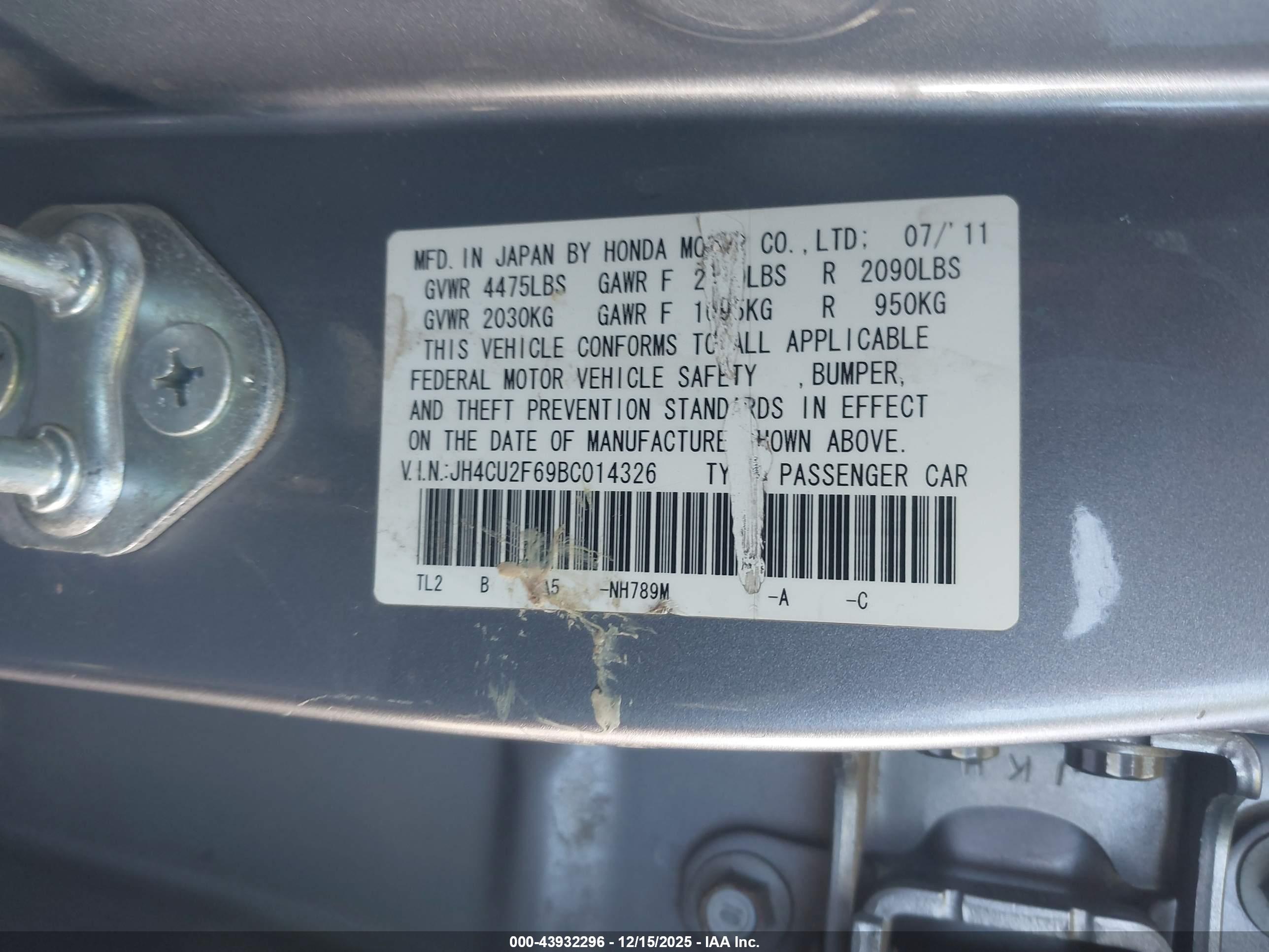 ACURA TSX image 9
