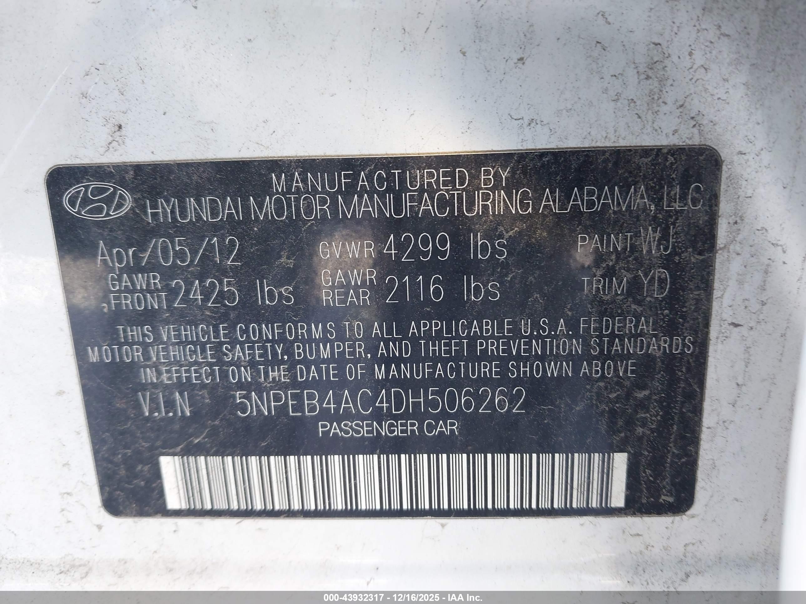 HYUNDAI SONATA image 9