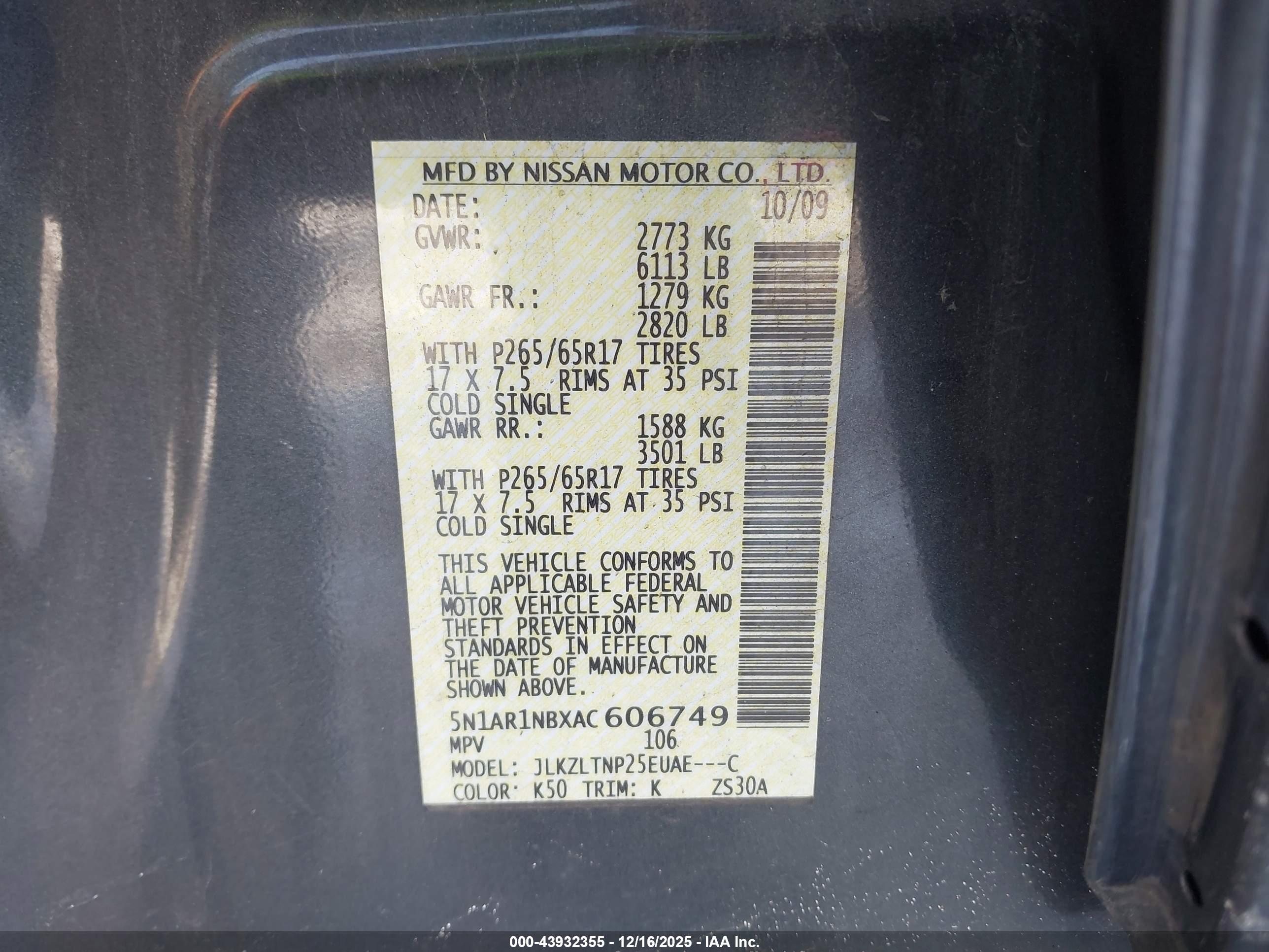NISSAN PATHFINDER image 9