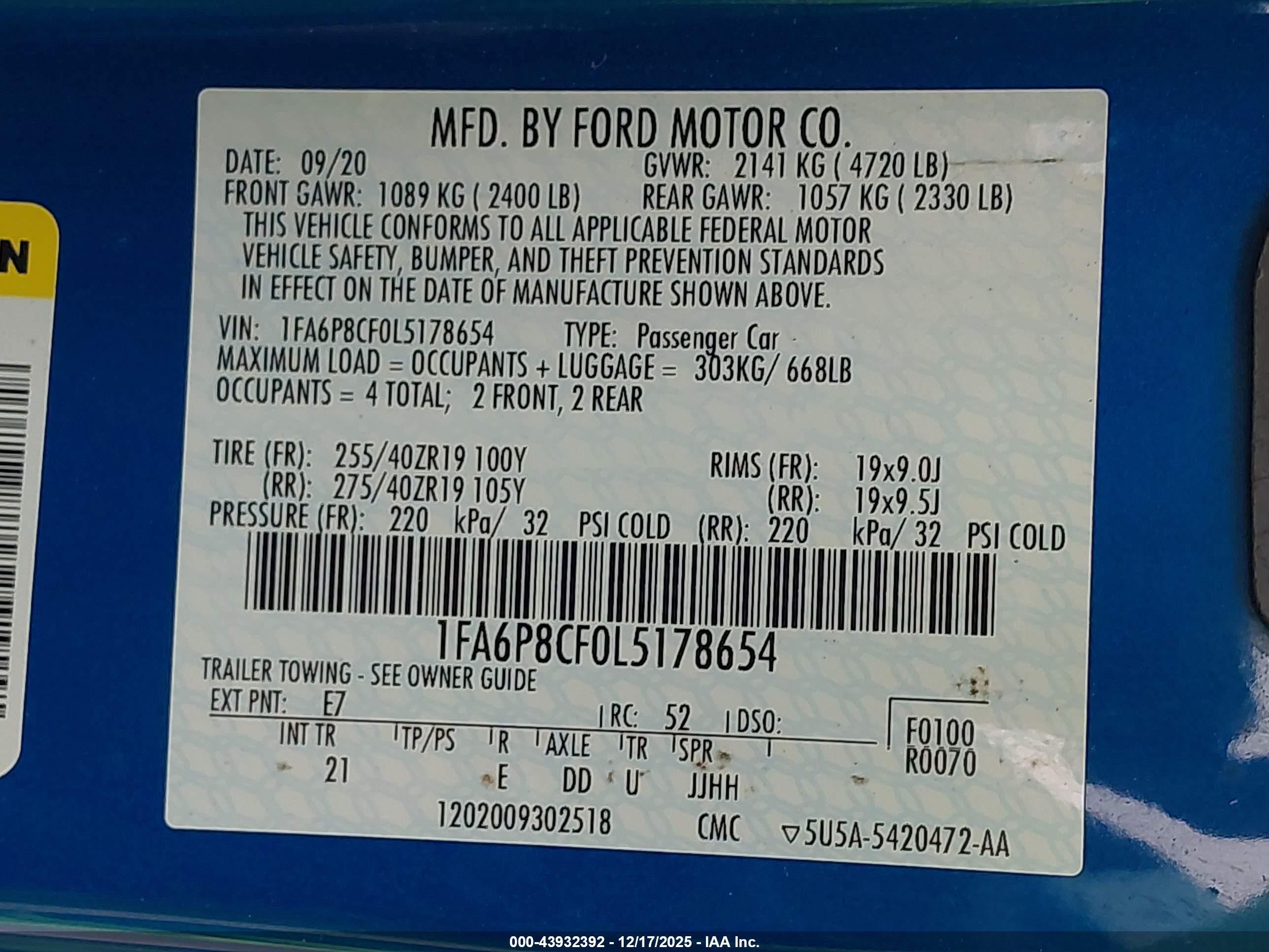 FORD MUSTANG image 9