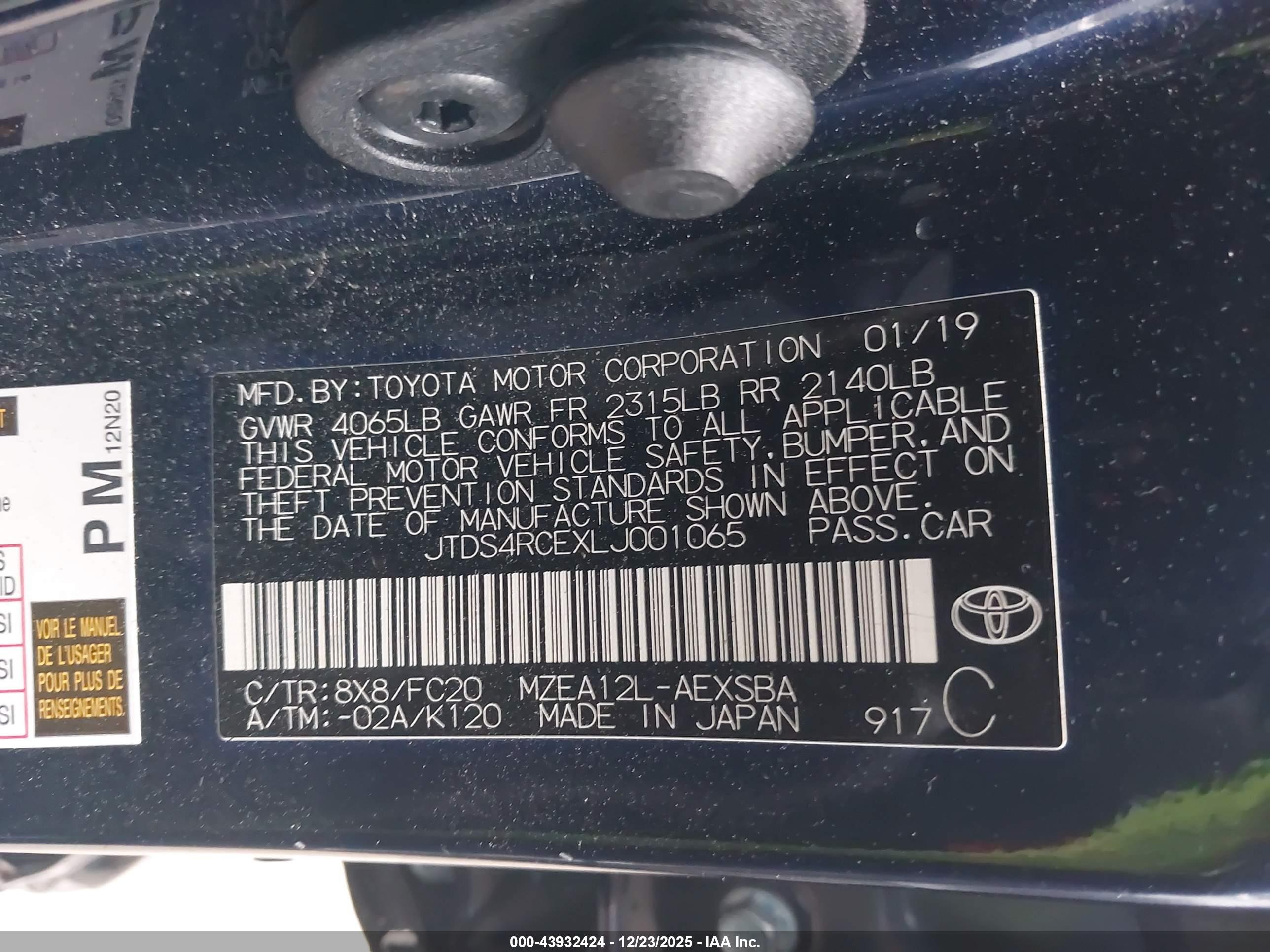 TOYOTA COROLLA image 9