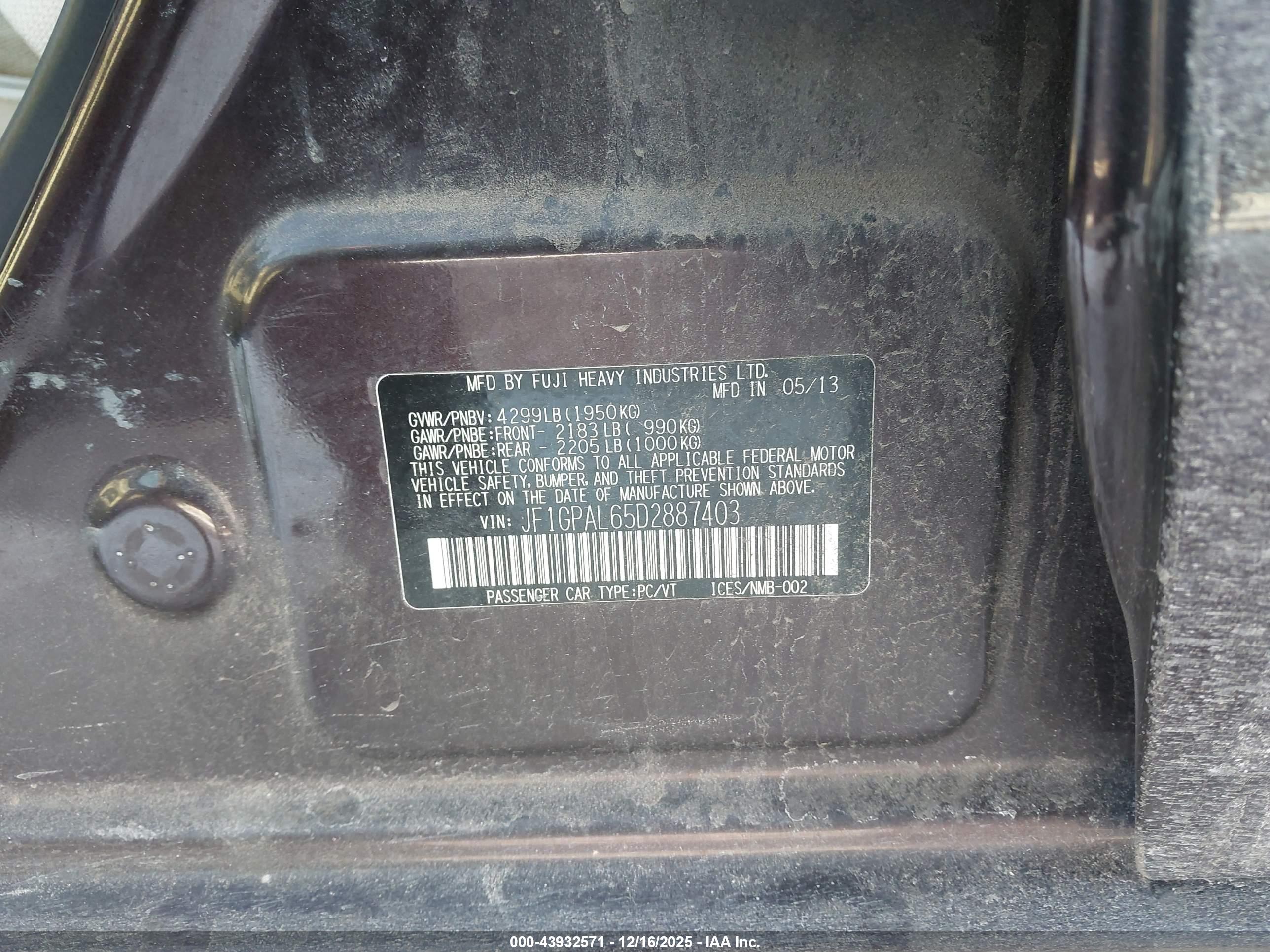 SUBARU IMPREZA image 9