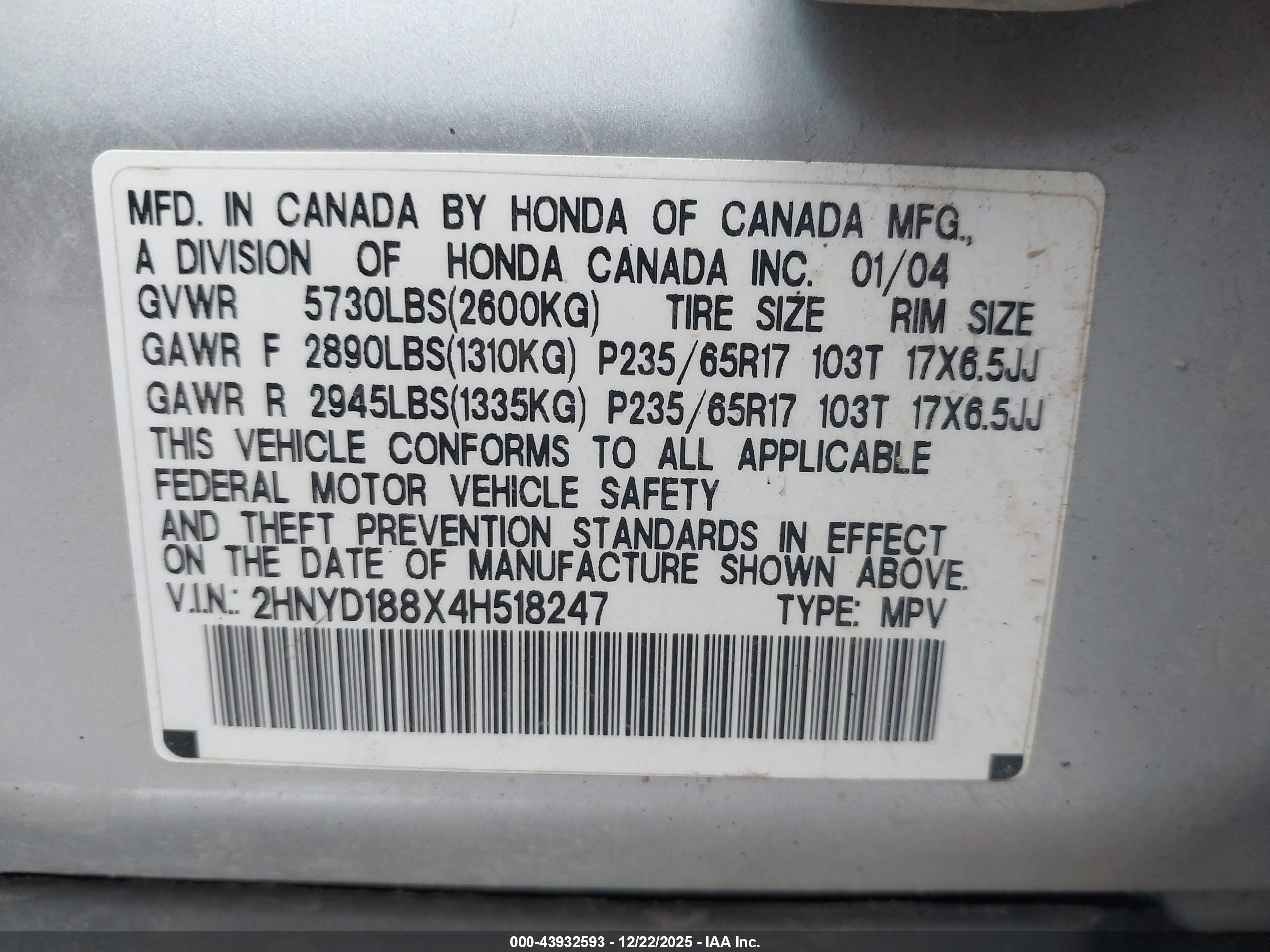 ACURA MDX image 9